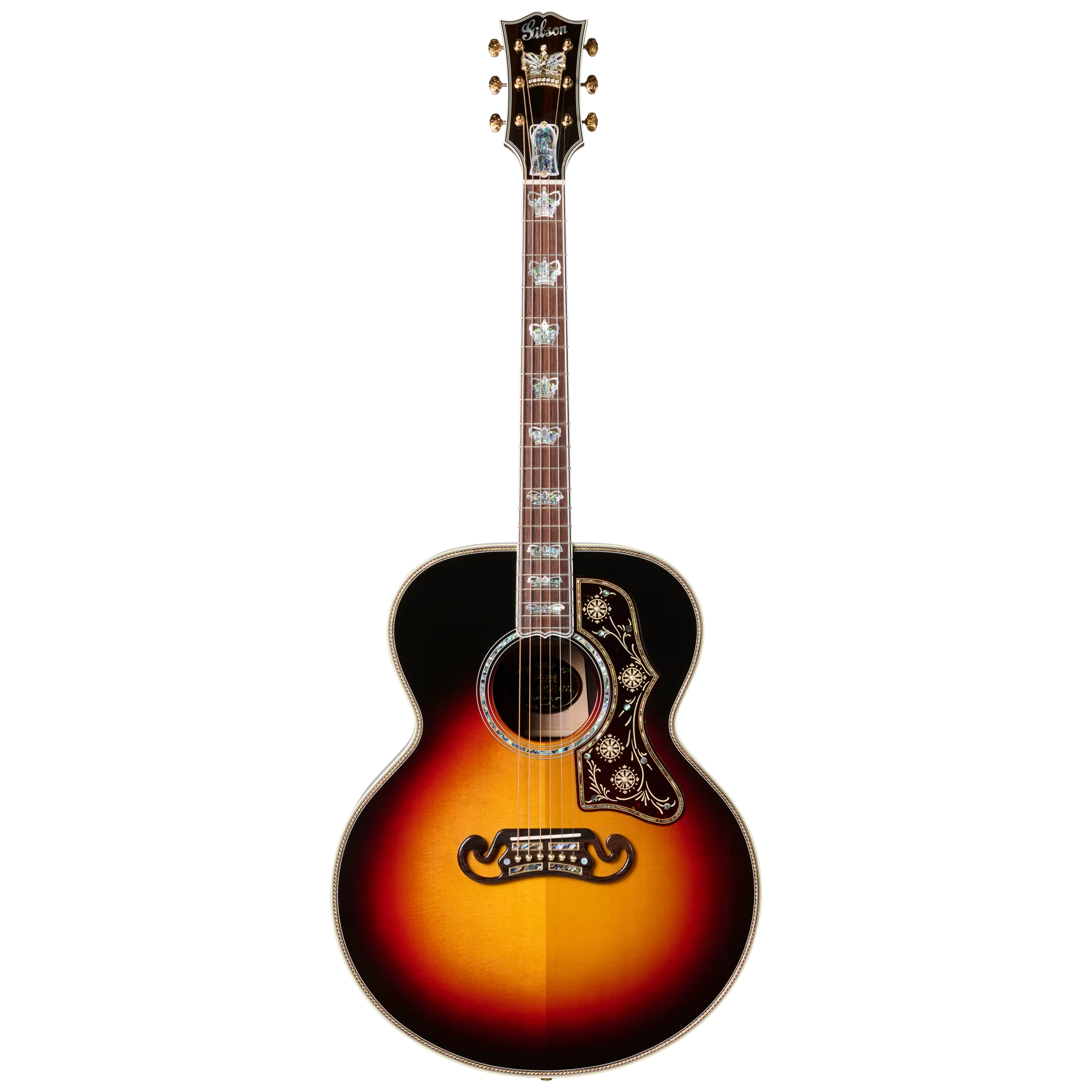 Gibson Custom SJ-200 Monarch #100 Brazilian Rosewood, Tri Burst - Image 5