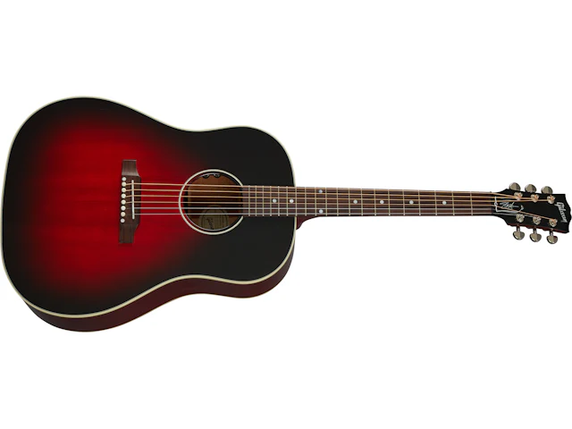 Gibson Custom Slash J-45, Vermillion Burst - Image 11
