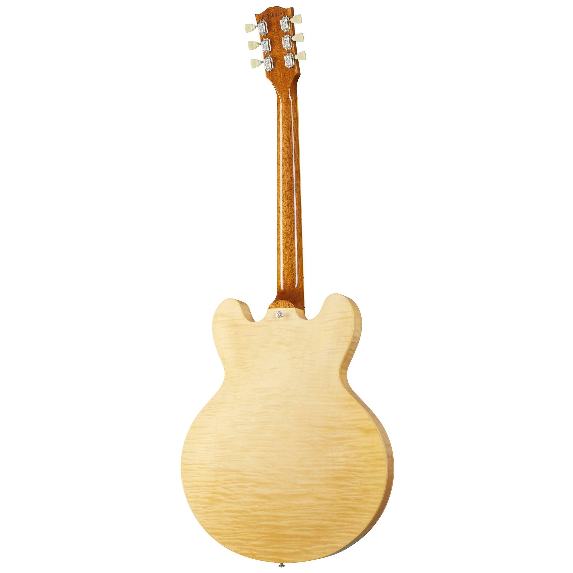 Gibson ES-335 Figured, Left-Handed, Antique Natural - Image 3