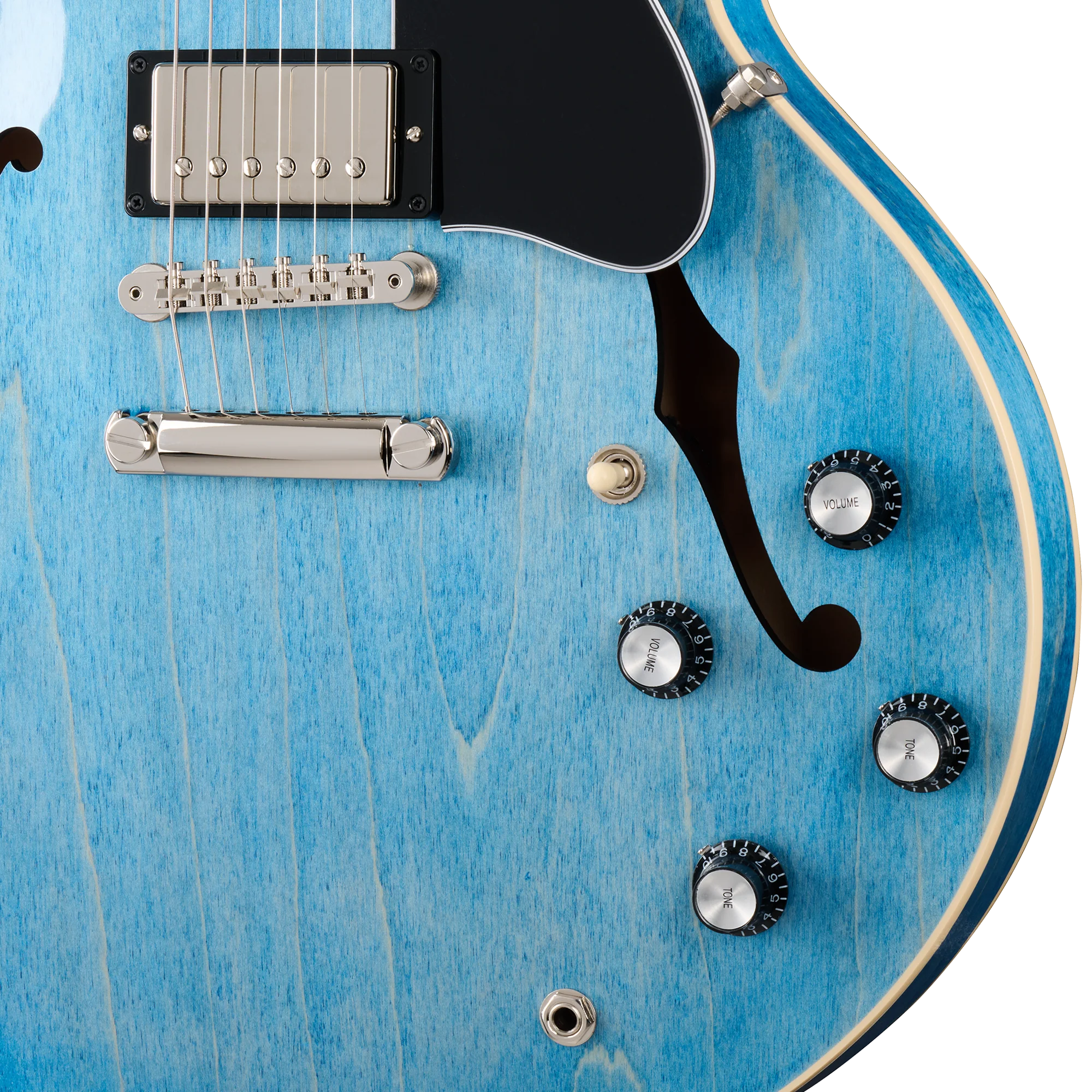 Gibson ES-335 Custom Color, Ocean Blue - Image 7
