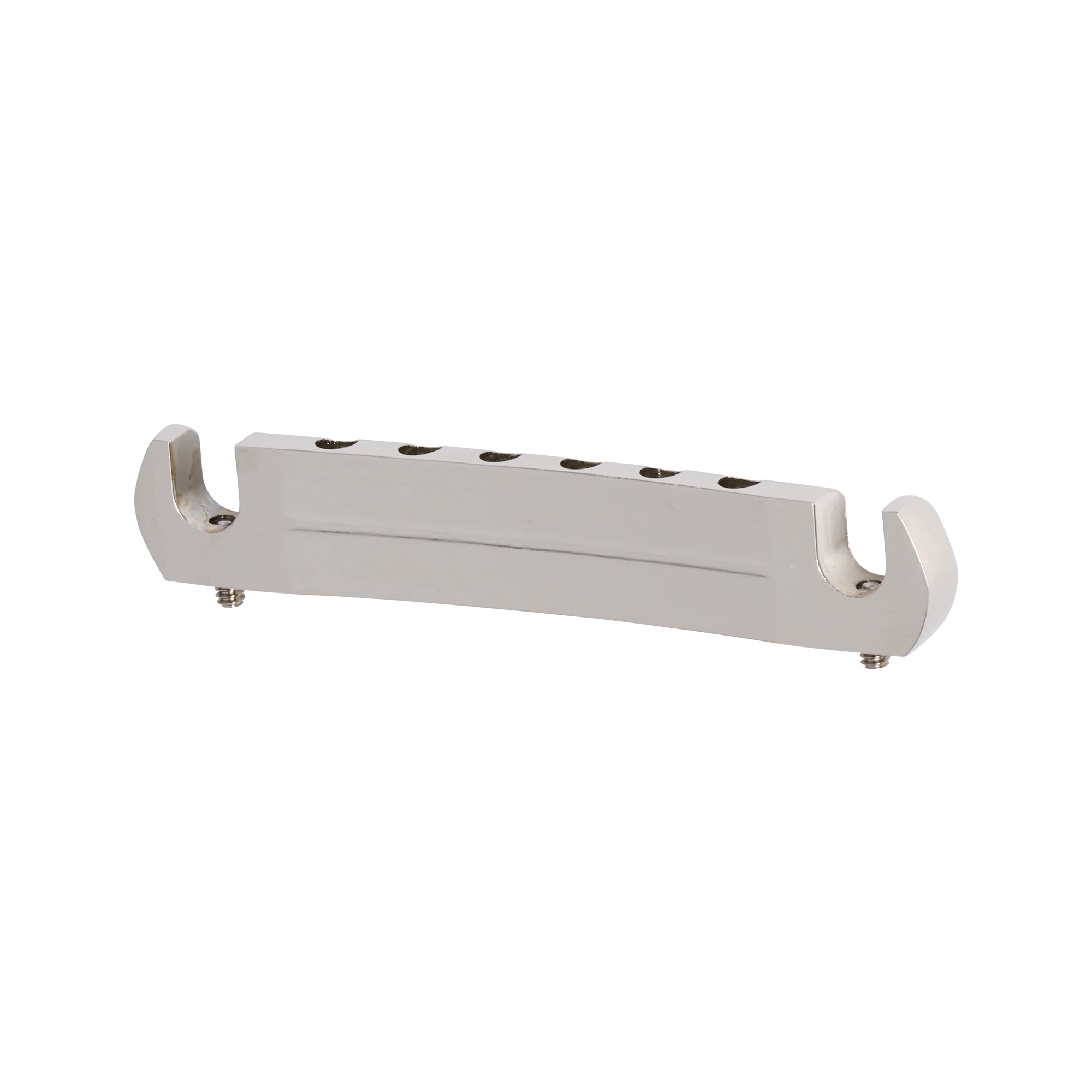 Gibson Historic Reissue Wraparound Tailpiece With Studs & Inserts, Nickel, Exclusive - Image 5
