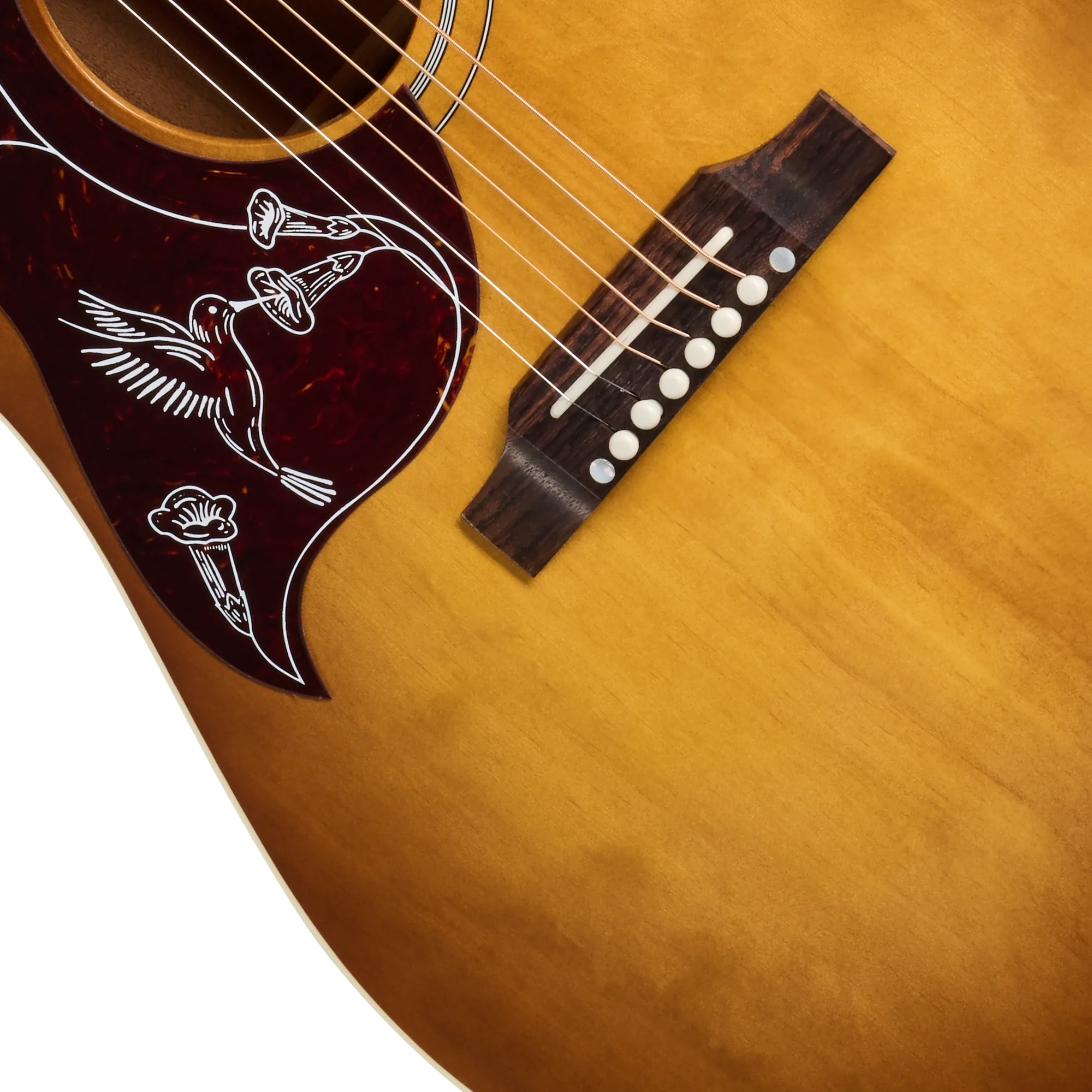 Gibson Hummingbird Special, Left-Handed, Satin Honey Burst - Image 8