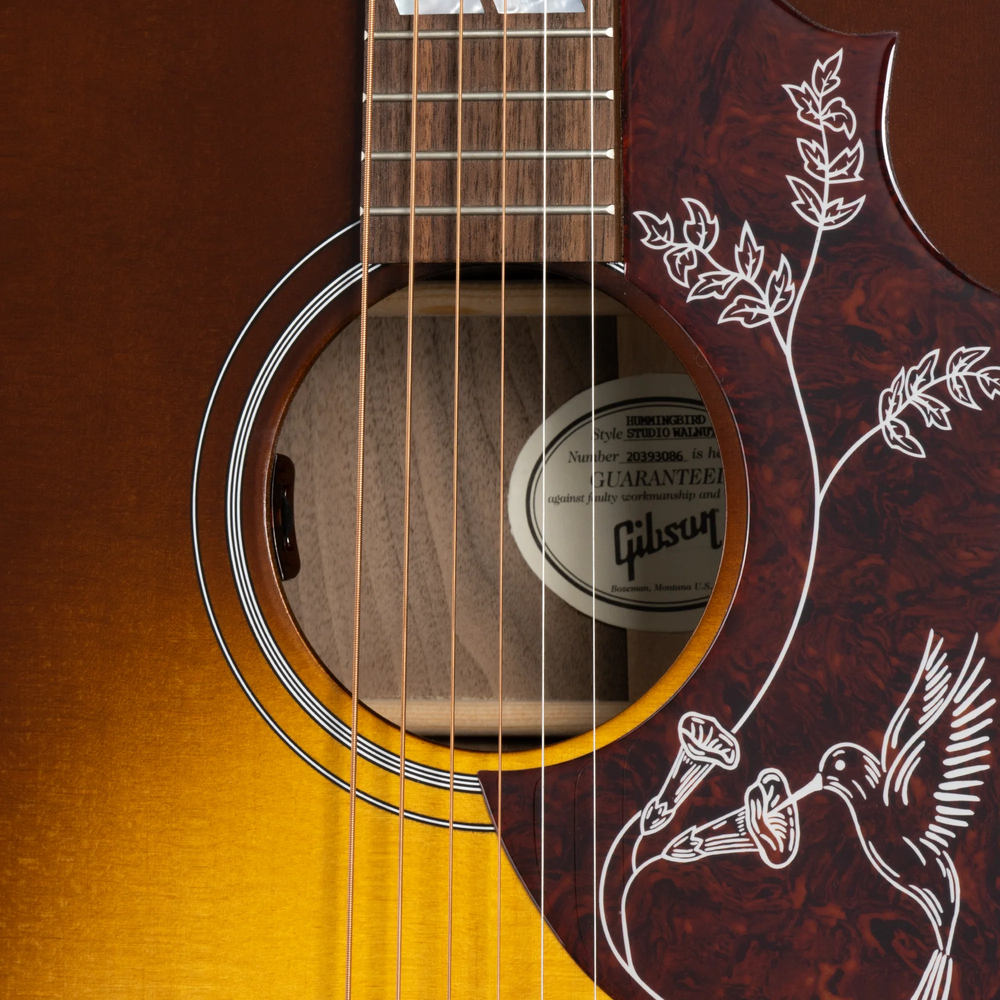 Gibson Hummingbird Studio Walnut, Satin Walnut Burst - Image 5