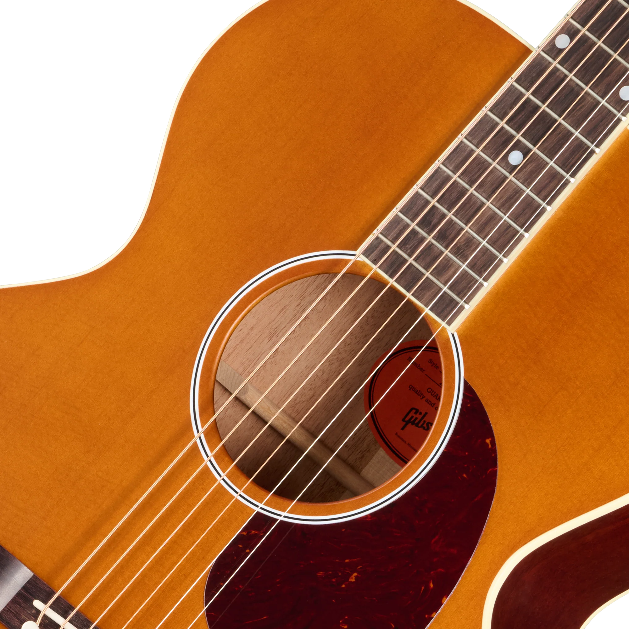 Gibson J-185 Century 12-Fret, Vintage Amber - Image 7
