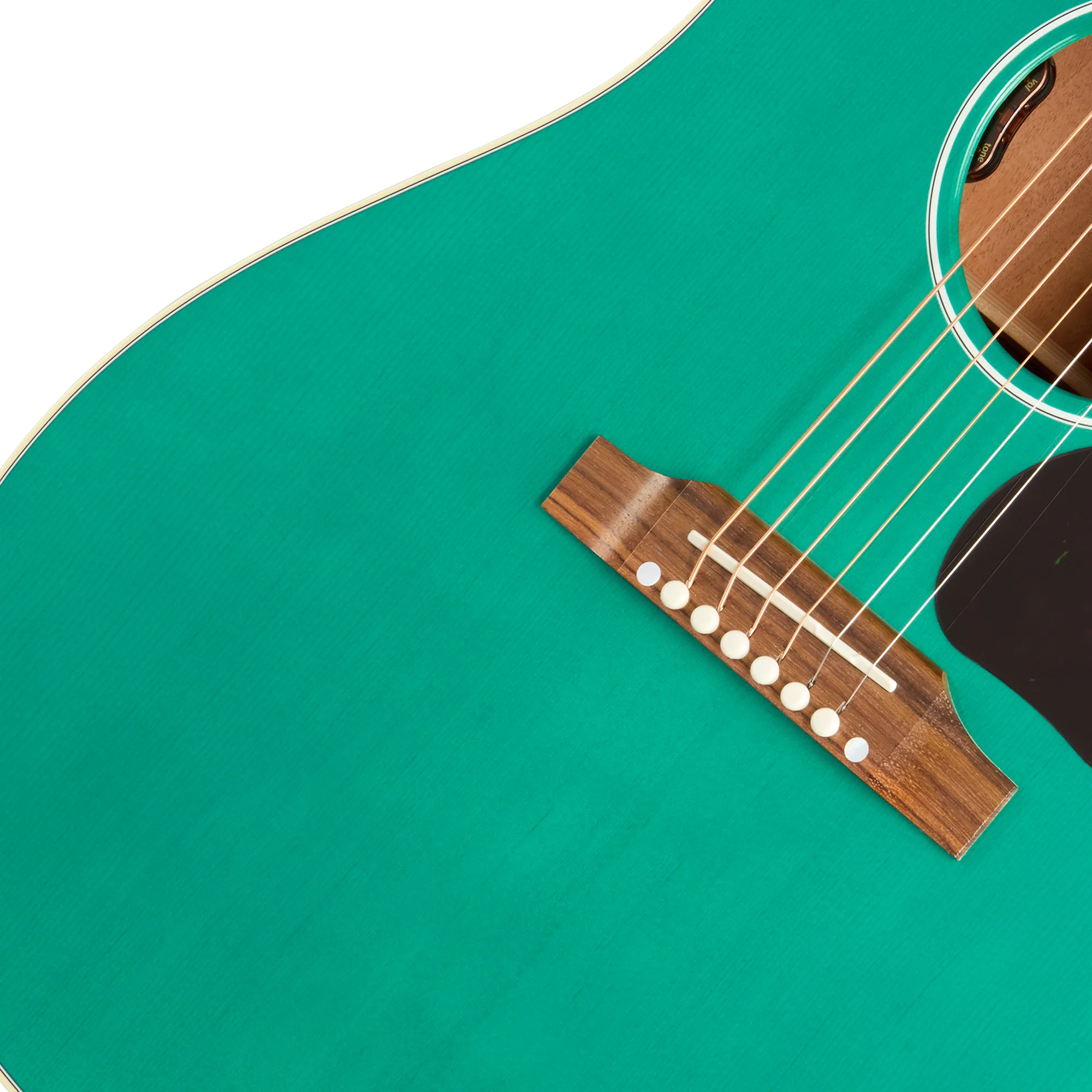 Gibson J-45 Standard, Translucent Teal - Image 8