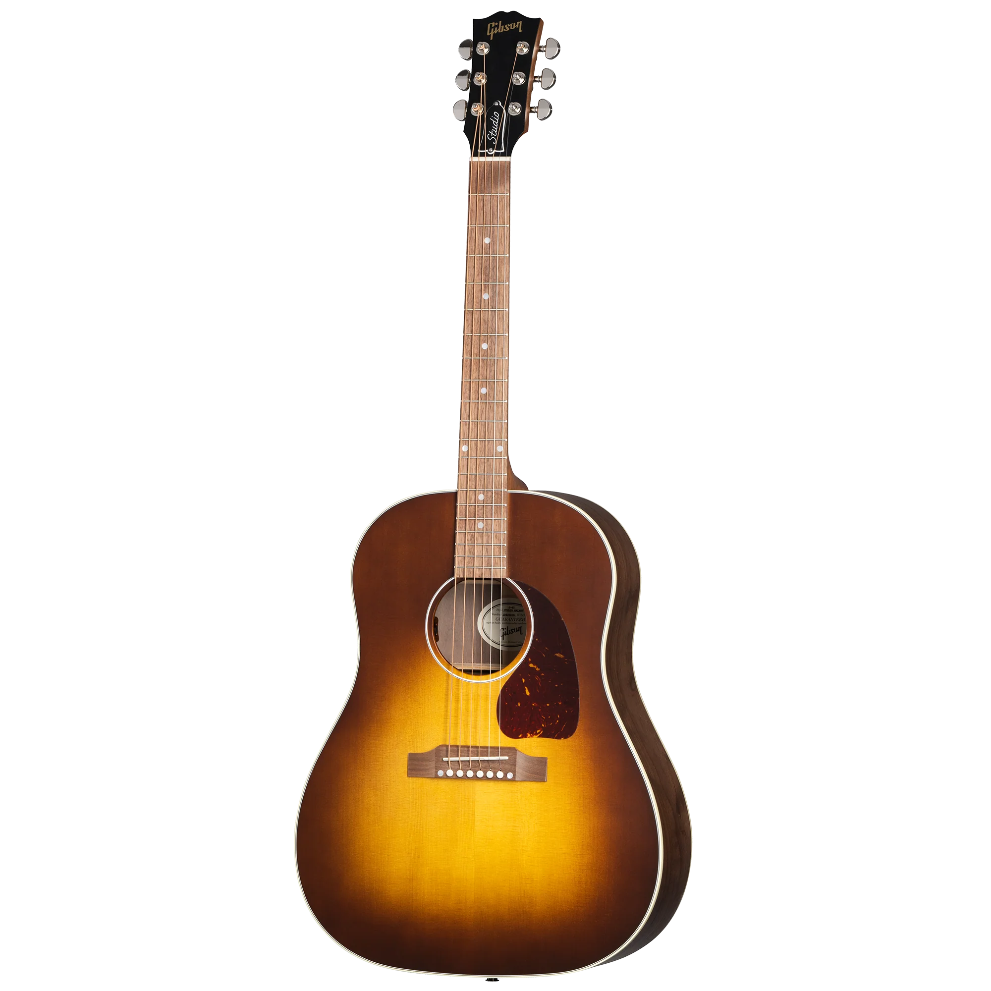 Gibson J-45 Studio Walnut, Left Handed, Satin Walnut Burst - Image 3