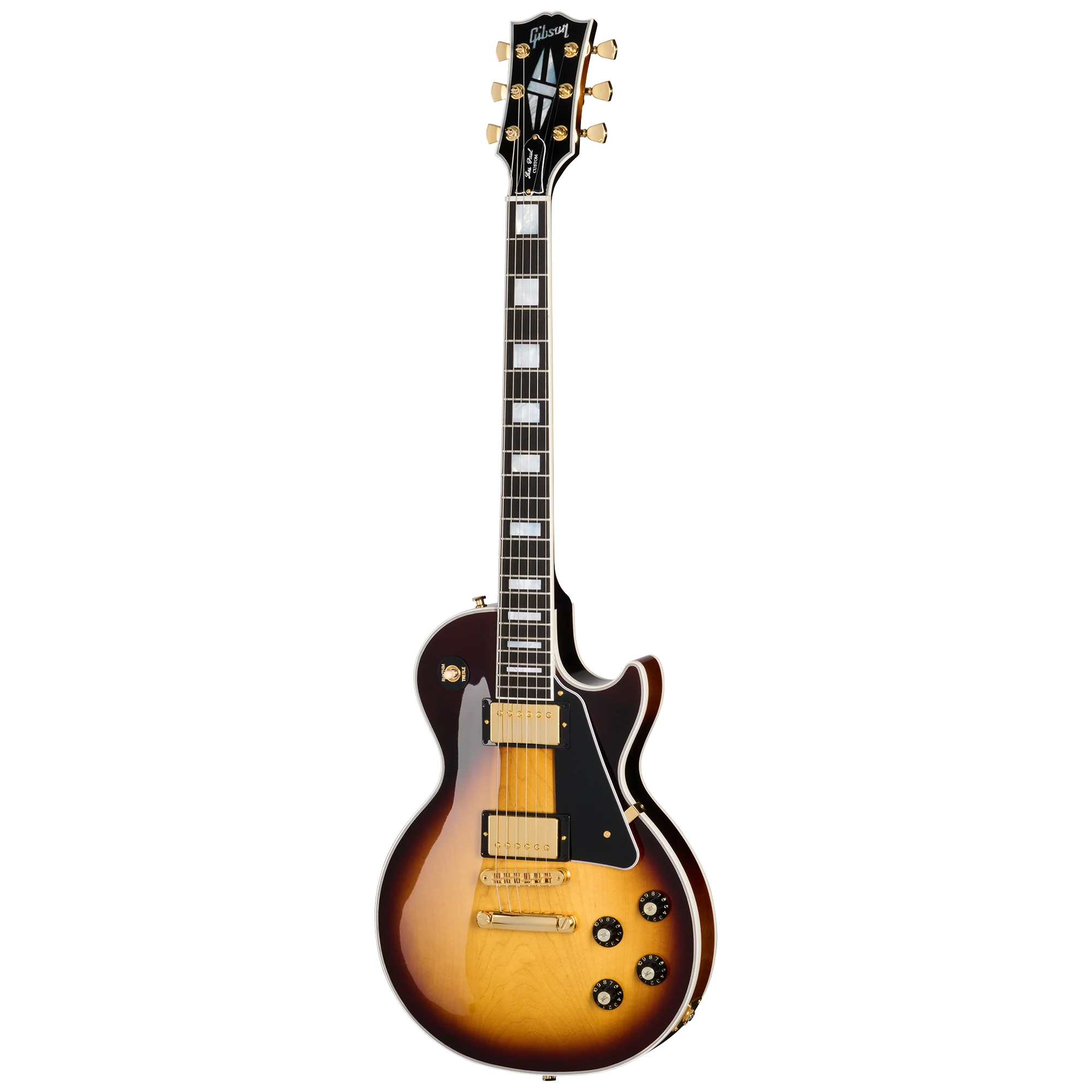 Gibson Les Paul Custom 70s, Tobacco Burst - Image 3