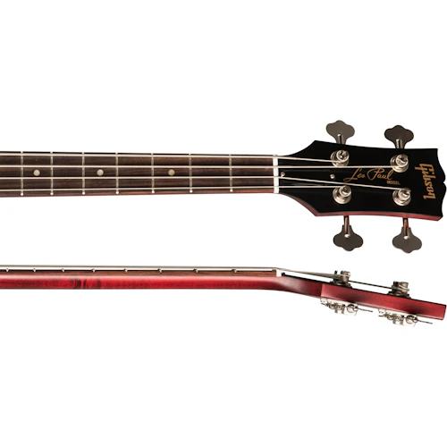 Gibson Les Paul Junior Tribute DC Bass, Left-Handed, Worn Cherry - Image 5