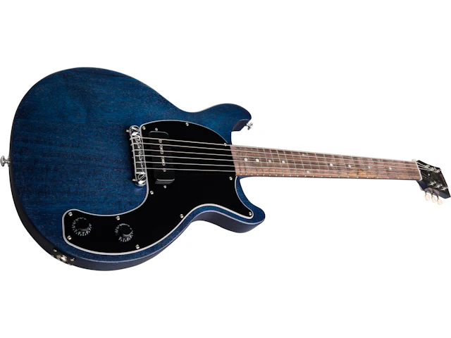Gibson Les Paul Junior Tribute DC, Blue Stain (Gibson Gig Bag Included) - Image 11