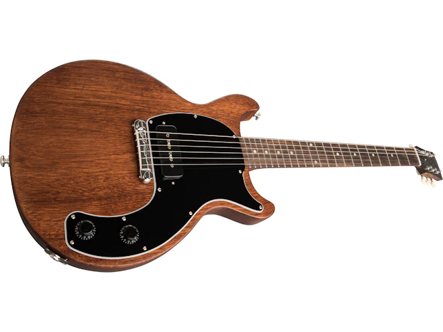 Gibson Les Paul Junior Tribute DC, Worn Brown (Gibson Gig Bag Included) - Image 10