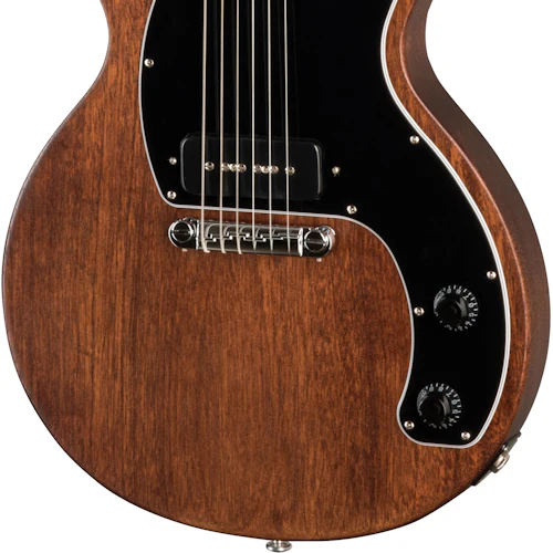 Gibson Les Paul Junior Tribute DC, Worn Brown (Gibson Gig Bag Included) - Image 3