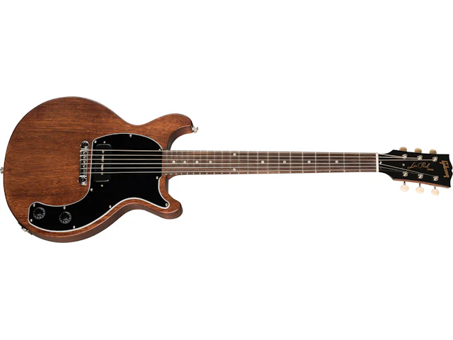 Gibson Les Paul Junior Tribute DC, Worn Brown (Gibson Gig Bag Included) - Image 6