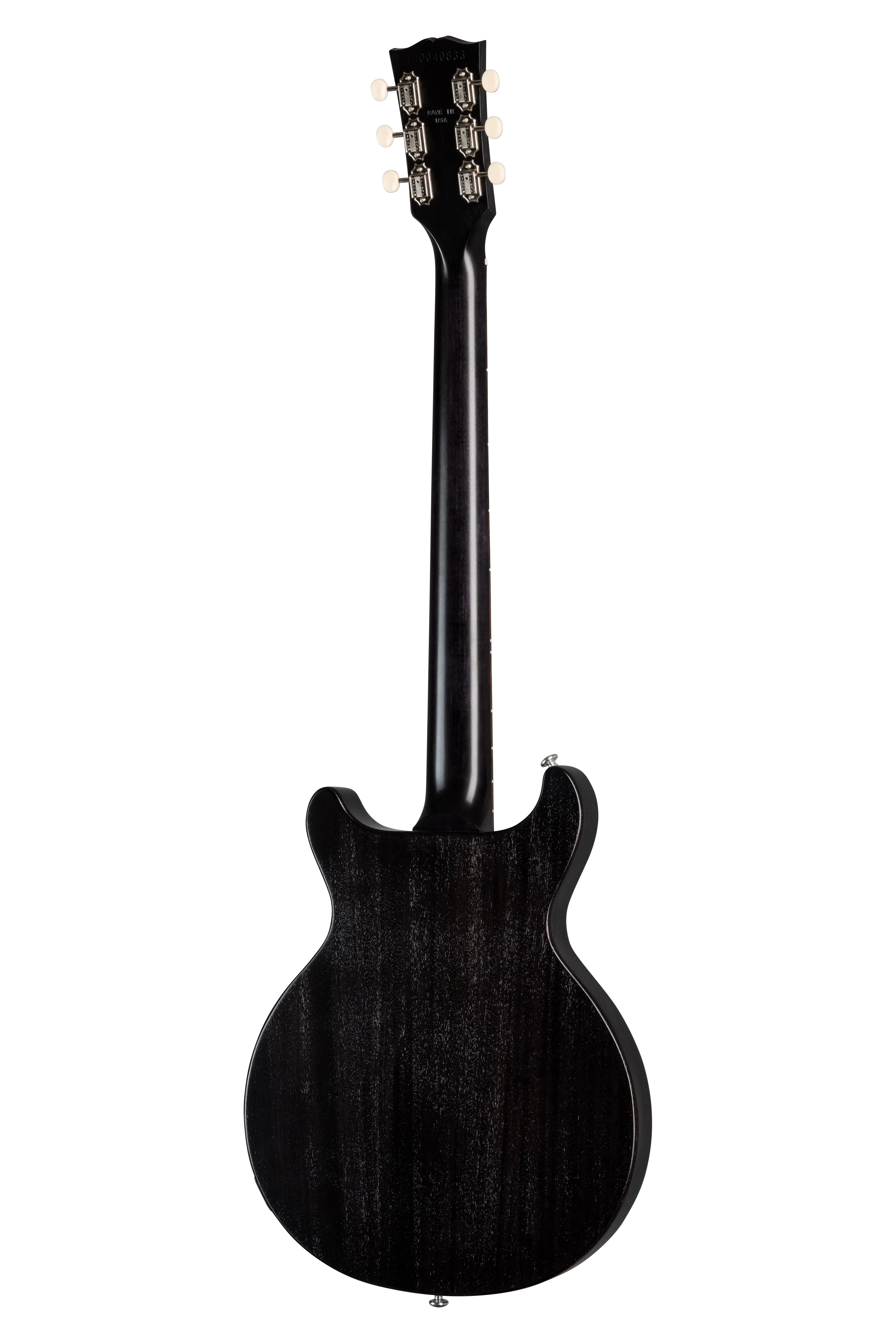 Gibson Les Paul Junior Tribute DC, Worn Ebony (Gibson Gig Bag Included) - Image 2