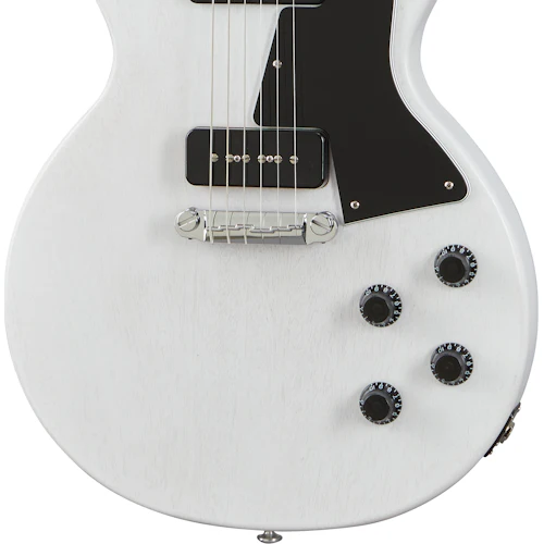 Gibson Les Paul Special Tribute - P-90, Worn White Satin - Image 4