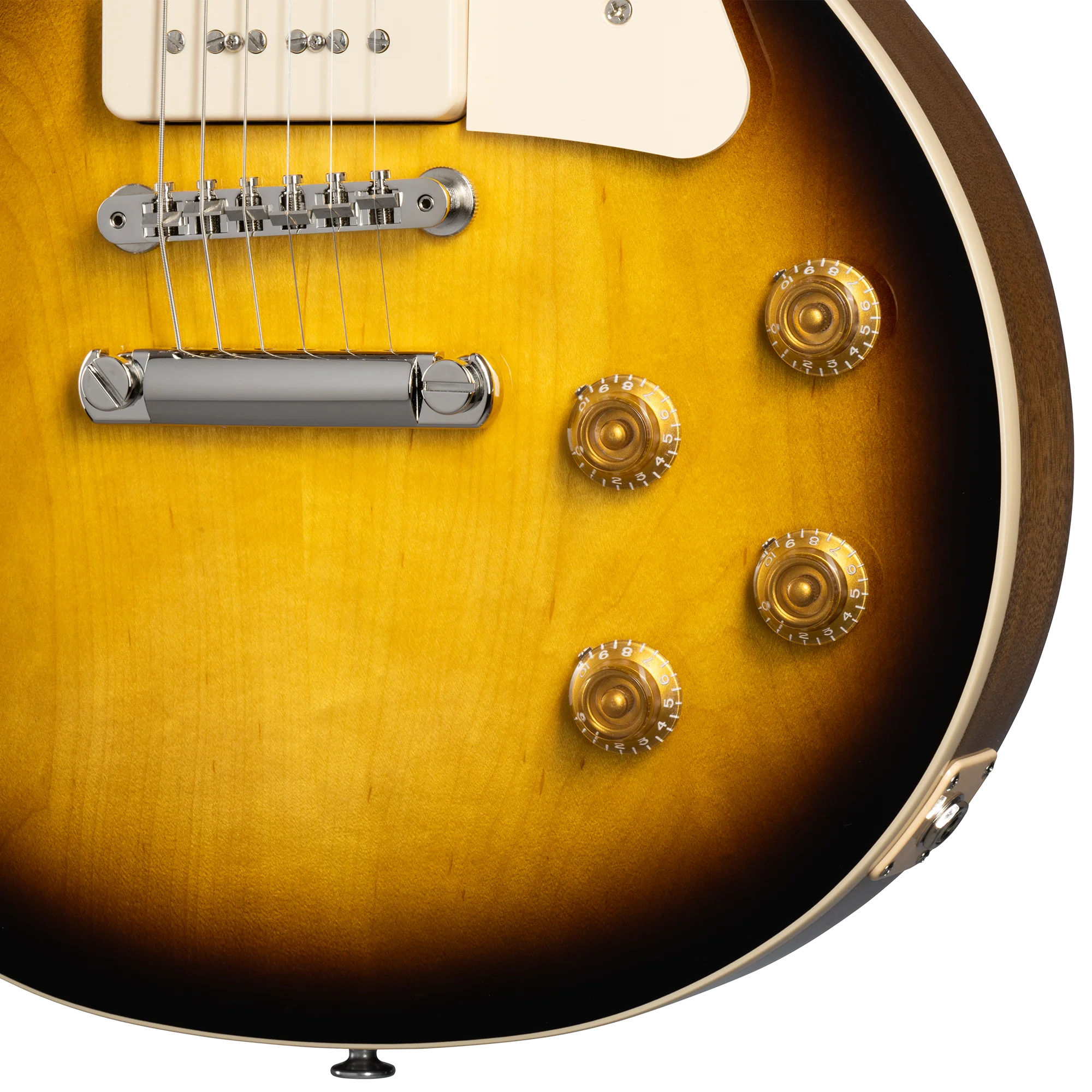 Gibson Les Paul Standard 50s P-90, Tobacco Burst - Image 8