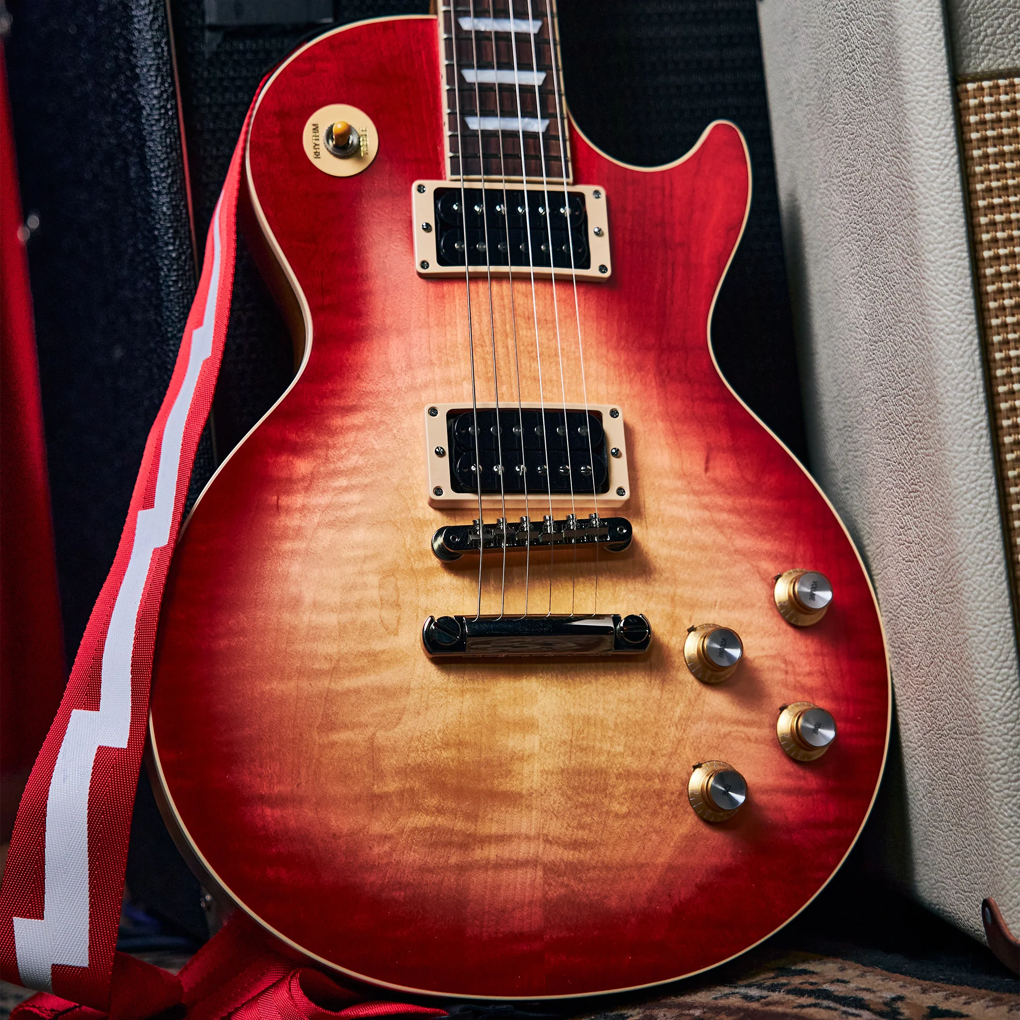 Gibson Les Paul Standard 60s Faded, Vintage Cherry Sunburst - Image 13
