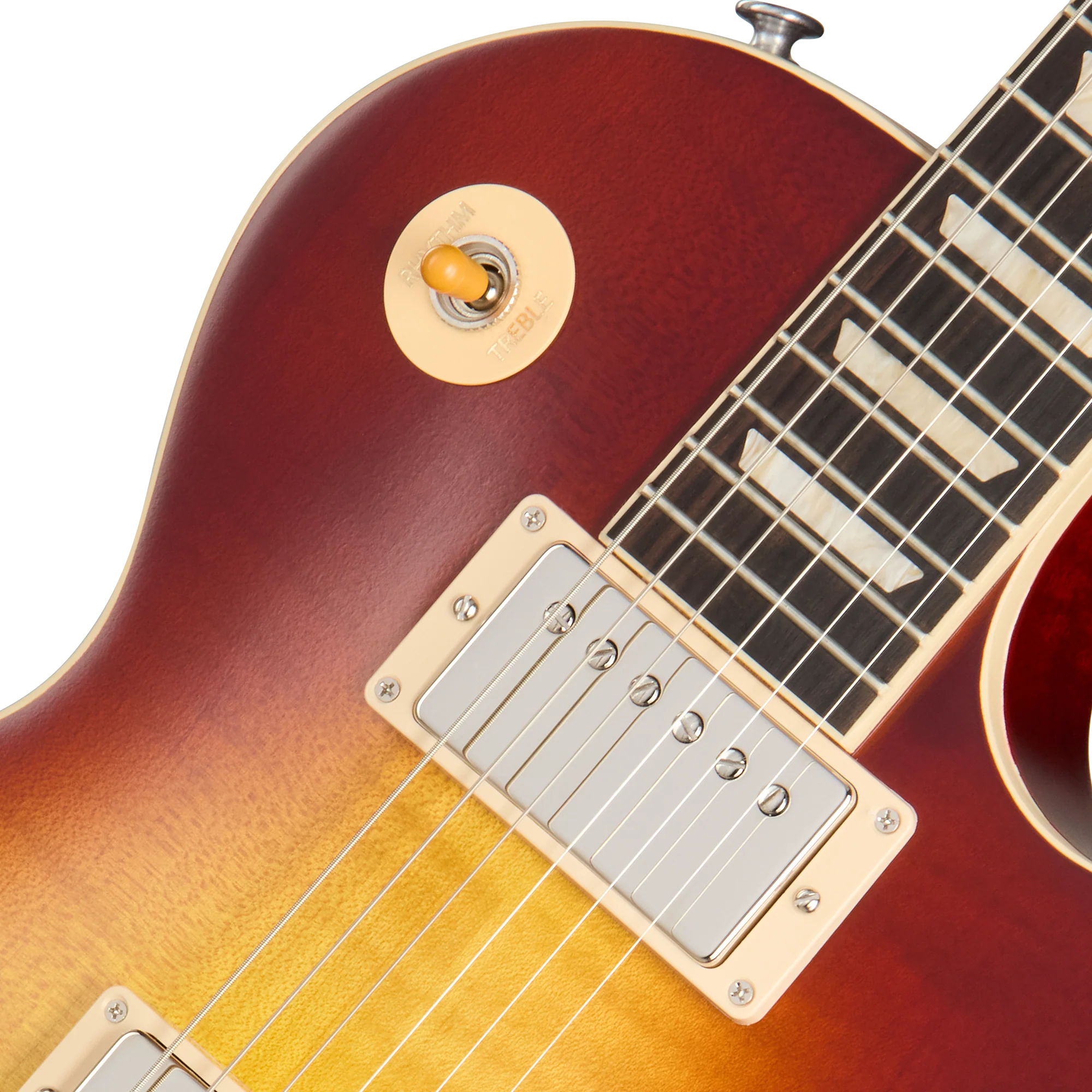 Gibson Les Paul Standard 60s Faded with '57 Classic Underwound, Iced Tea, Exclusive - Image 7