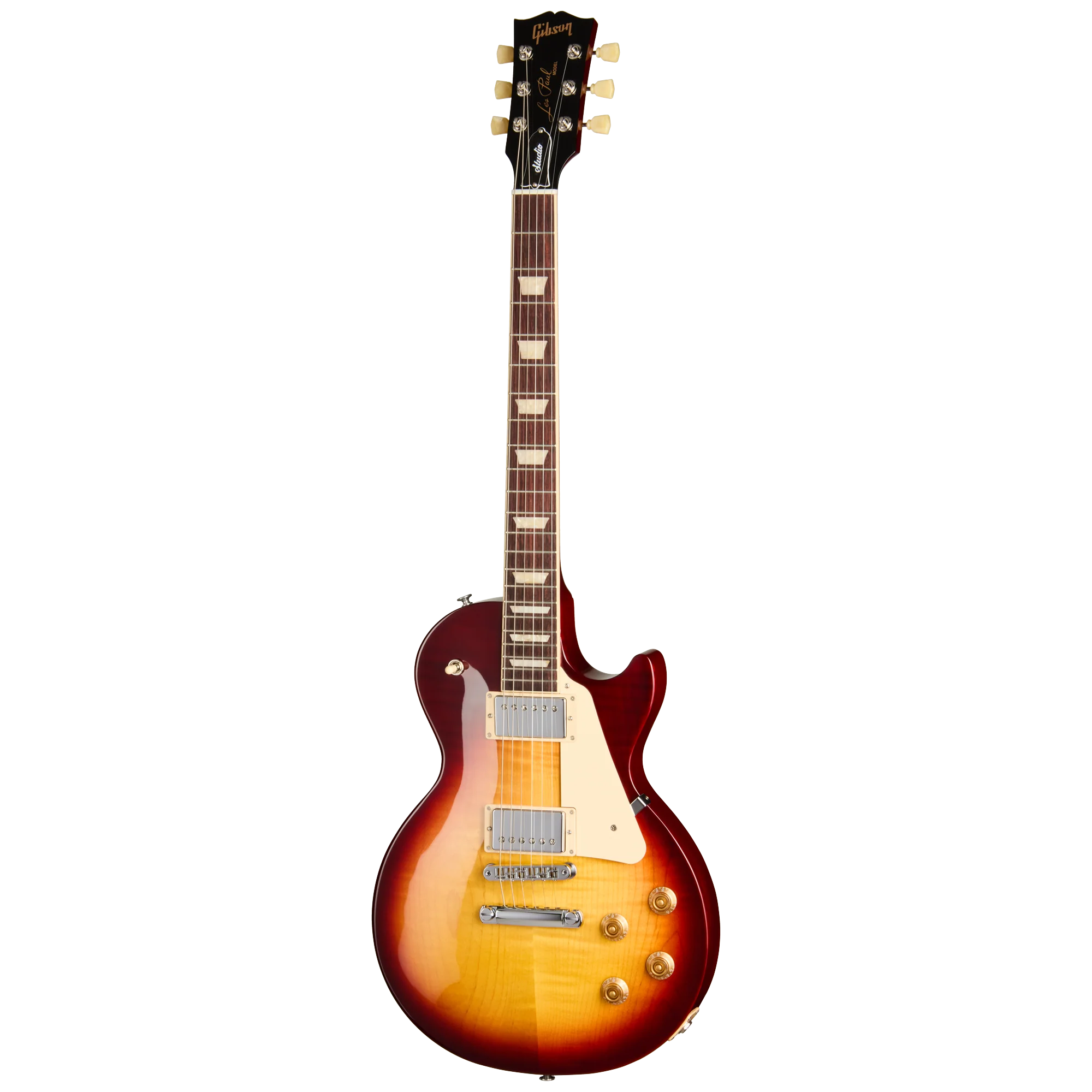 Gibson Les Paul Studio Figured Top, Bourbon Burst, Exclusive - Image 3