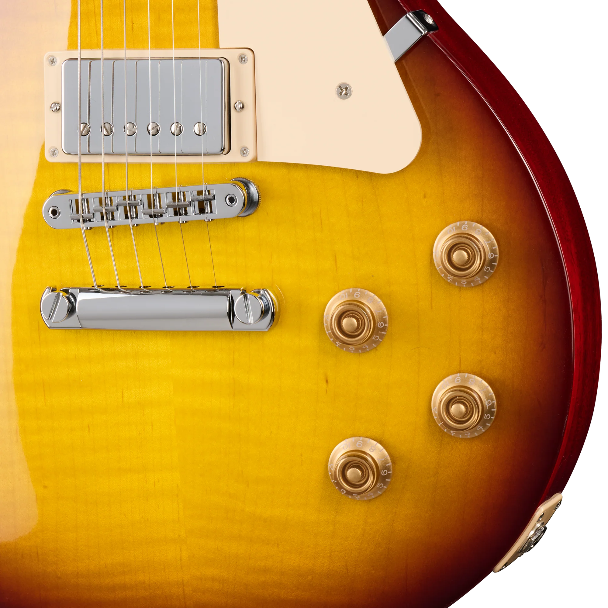 Gibson Les Paul Studio Figured Top, Iced Tea, Exclusive - Image 4