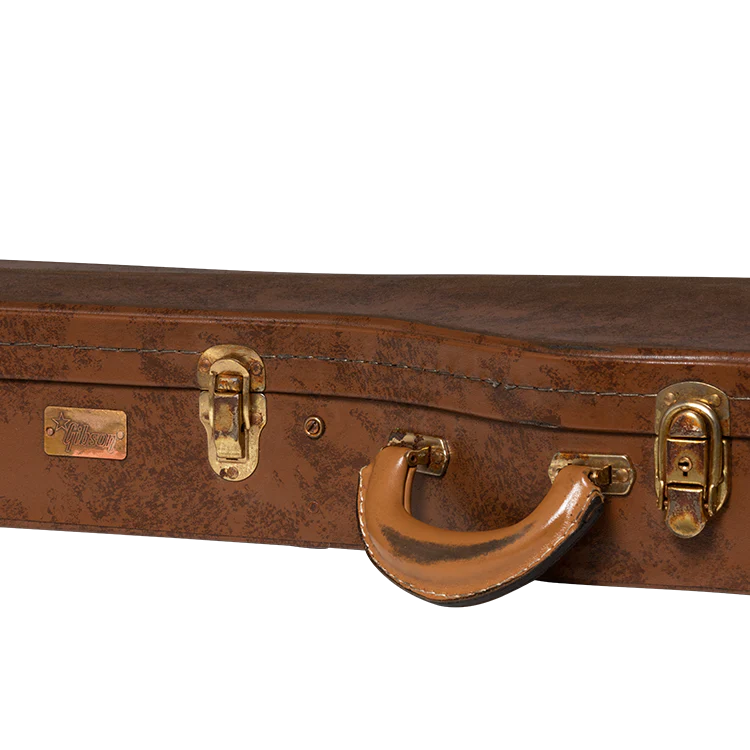 Lifton Historic 5-Latch Hardshell Case, Les Paul, Aged, Brown/Pink - Image 4