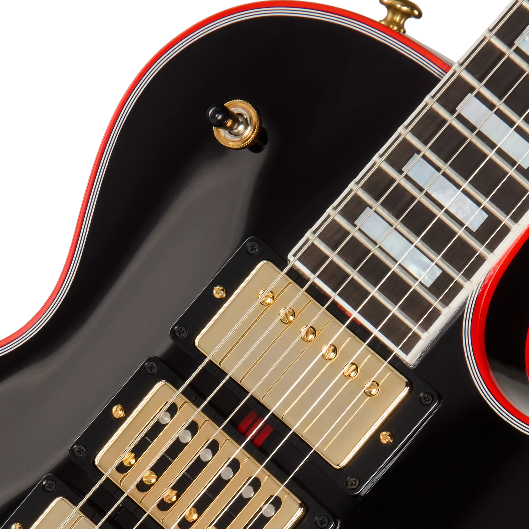 Gibson Mod™ Collection 1957 Les Paul Custom Reissue, Sanguine Swerve - Image 7