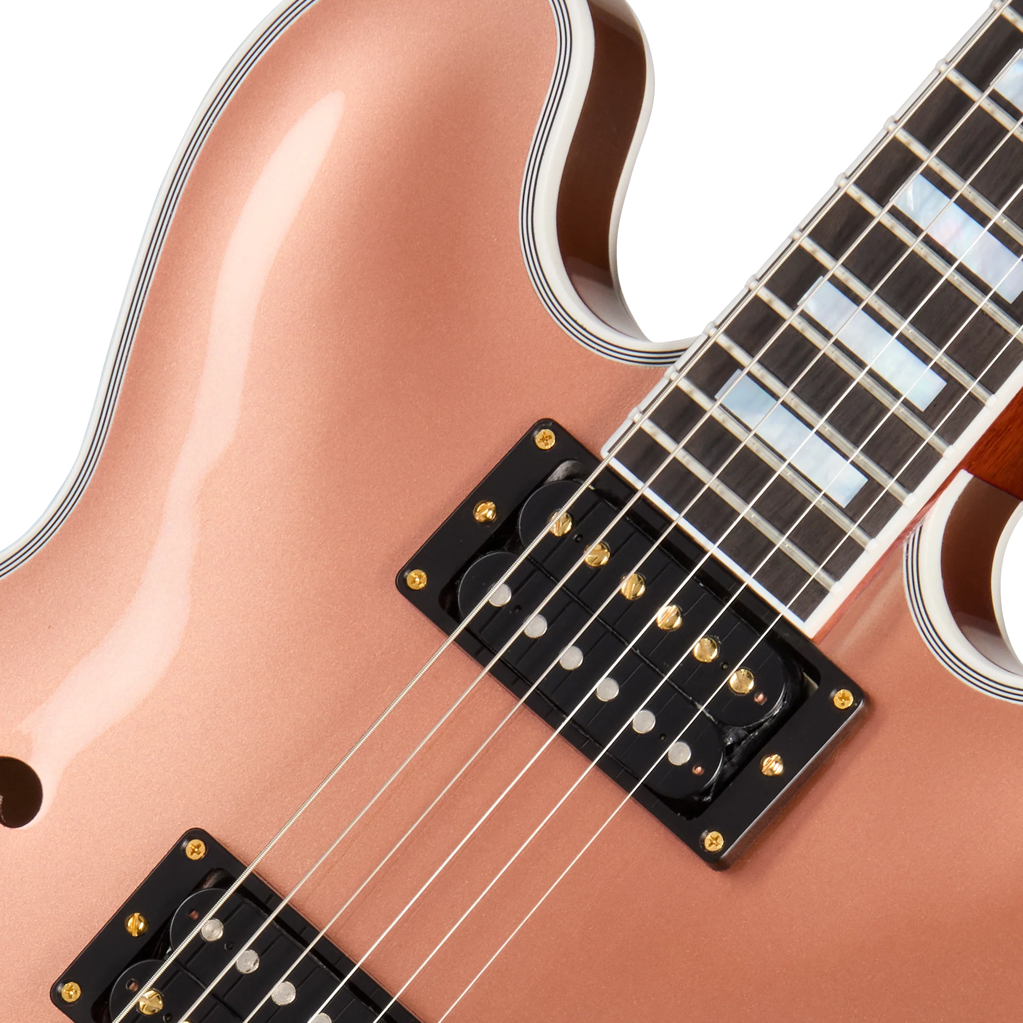 Gibson Mod™ Collection 1959 ES-355 Reissue, Peach Champagne - Image 7