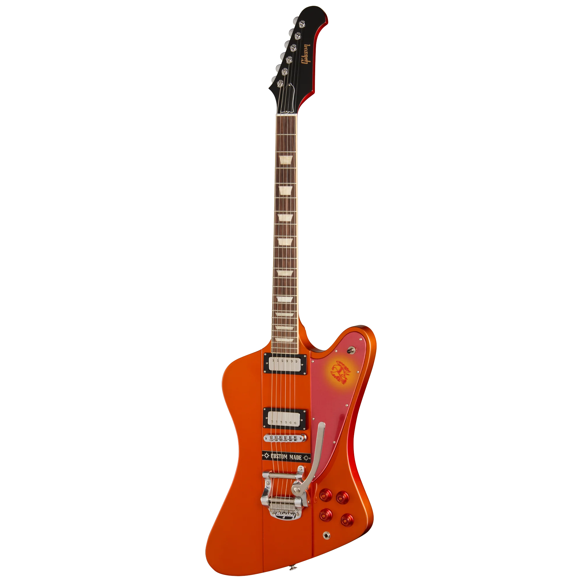 Gibson Mod™ Collection Firebird Platypus, Tangerine Scream - Image 3