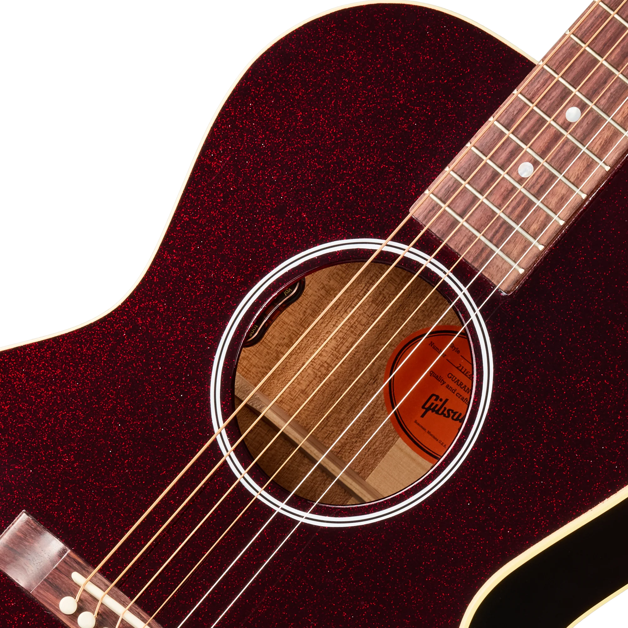 Gibson Mod™ Collection L-00 Original, Crimson Sparkle - Image 7