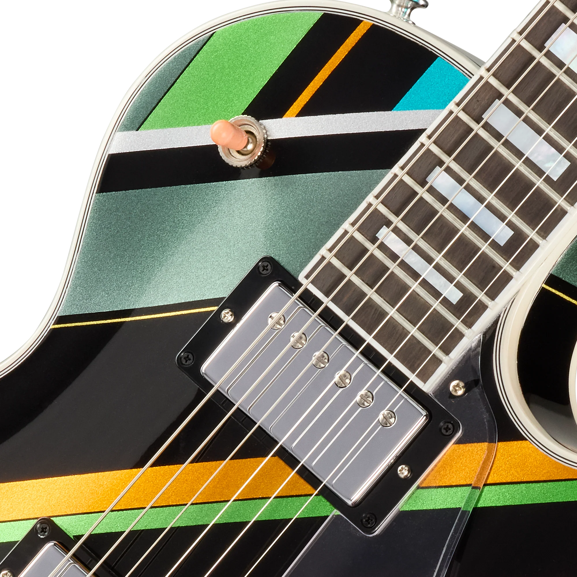 Gibson Mod™ Collection Les Paul Custom 70s, Metropolitan Candy - Image 7