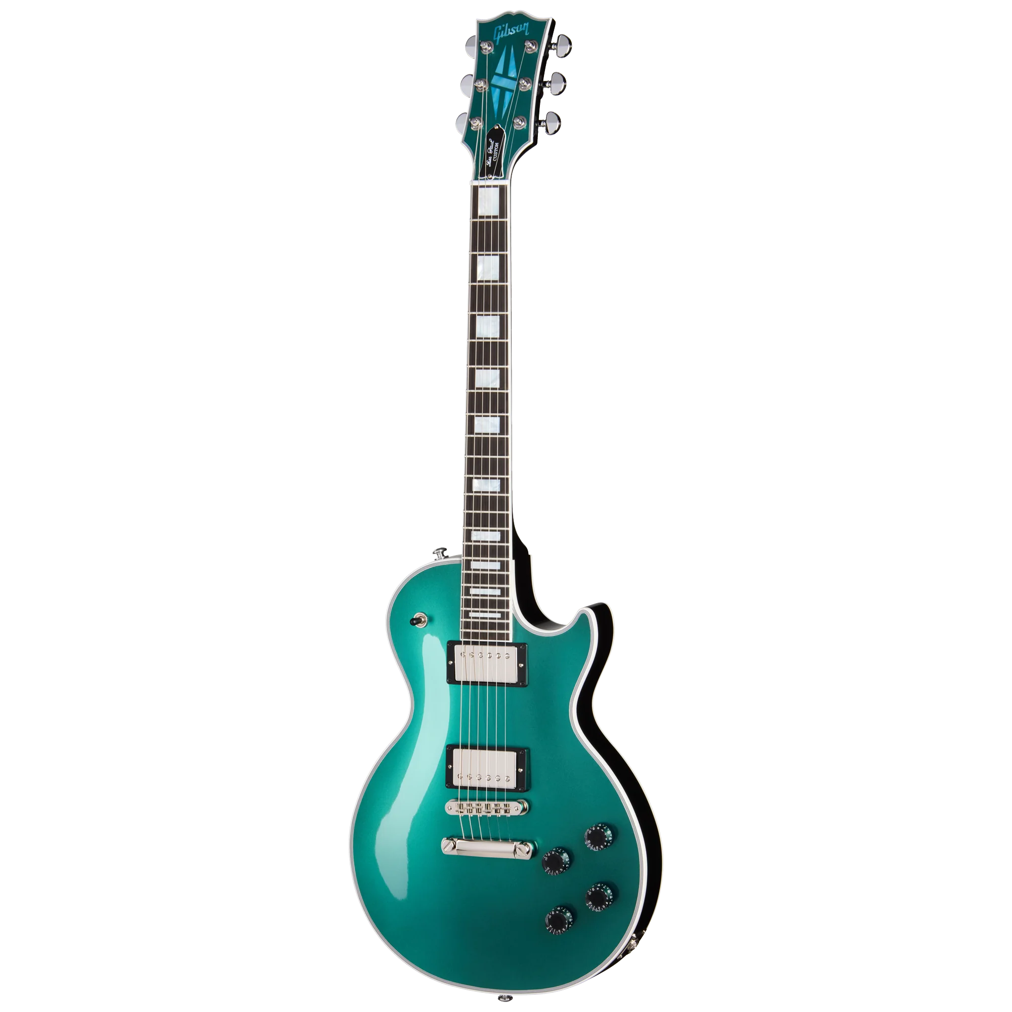 Gibson Mod™ Collection Les Paul Custom, Aquatica - Image 3