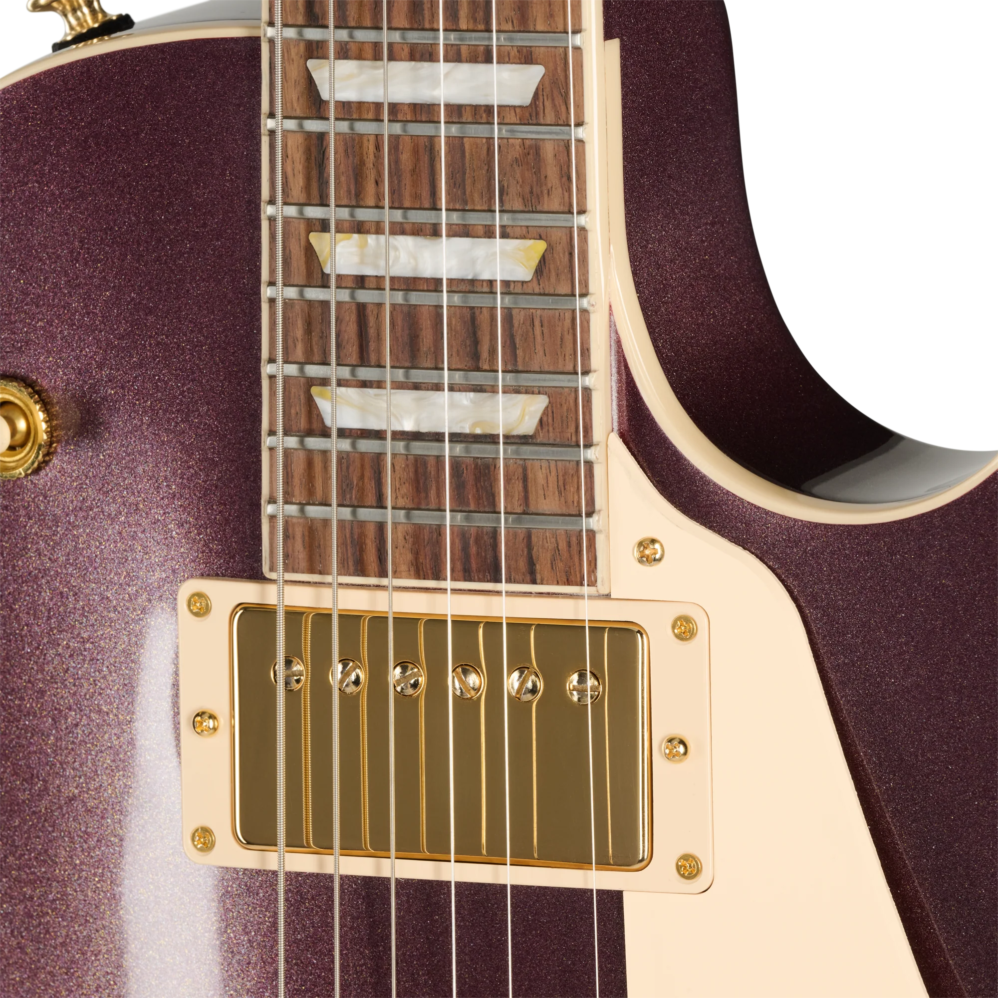 Gibson Mod™ Collection Les Paul Standard 50s, Gilded Grape Glitter - Image 14