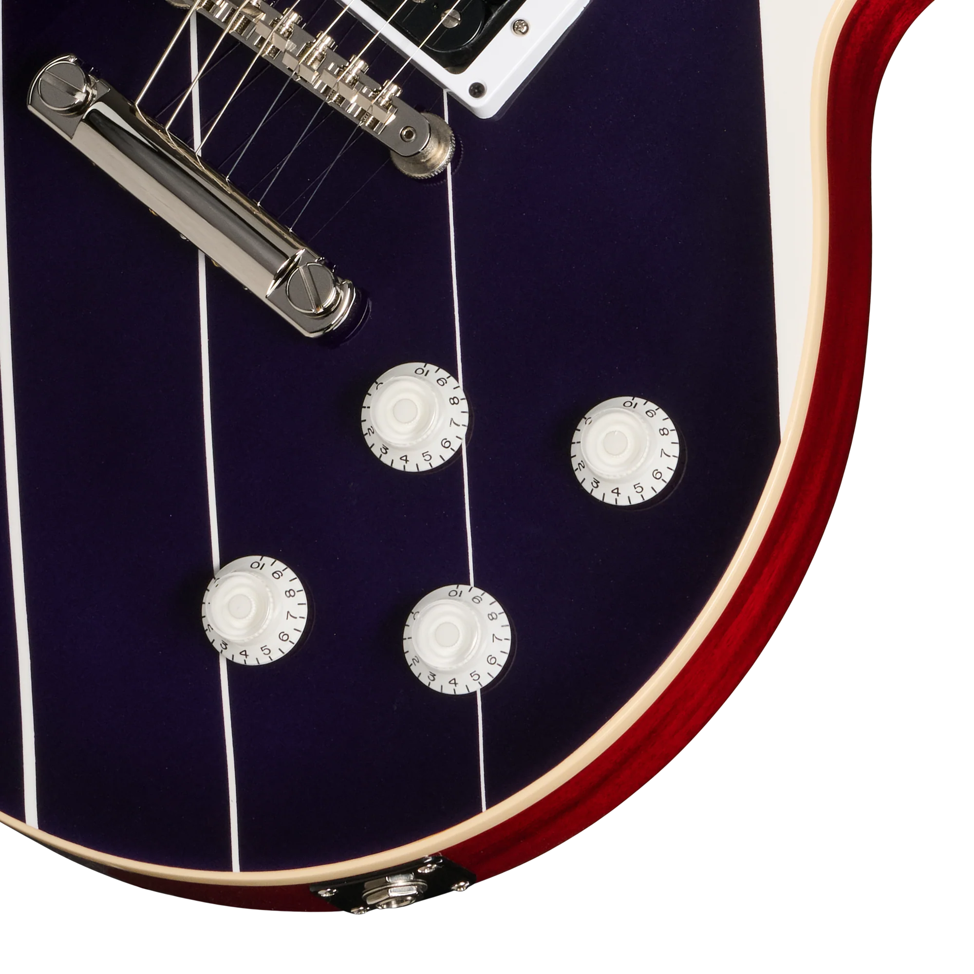 Gibson Mod™ Collection Les Paul Standard 60s, Midnight Stripes - Image 8