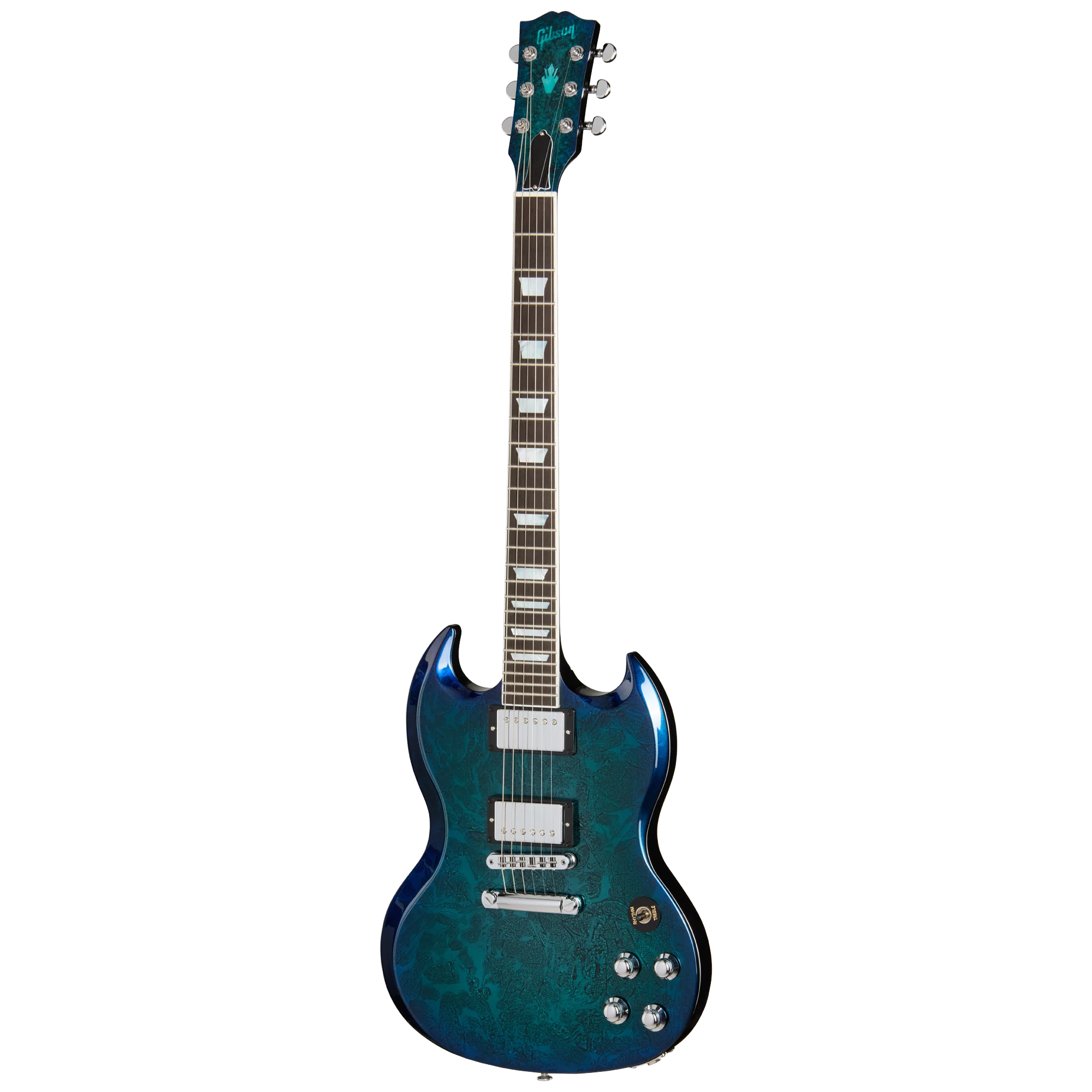 Gibson Mod™ Collection SG Modern, Royal Foil Blue - Image 3