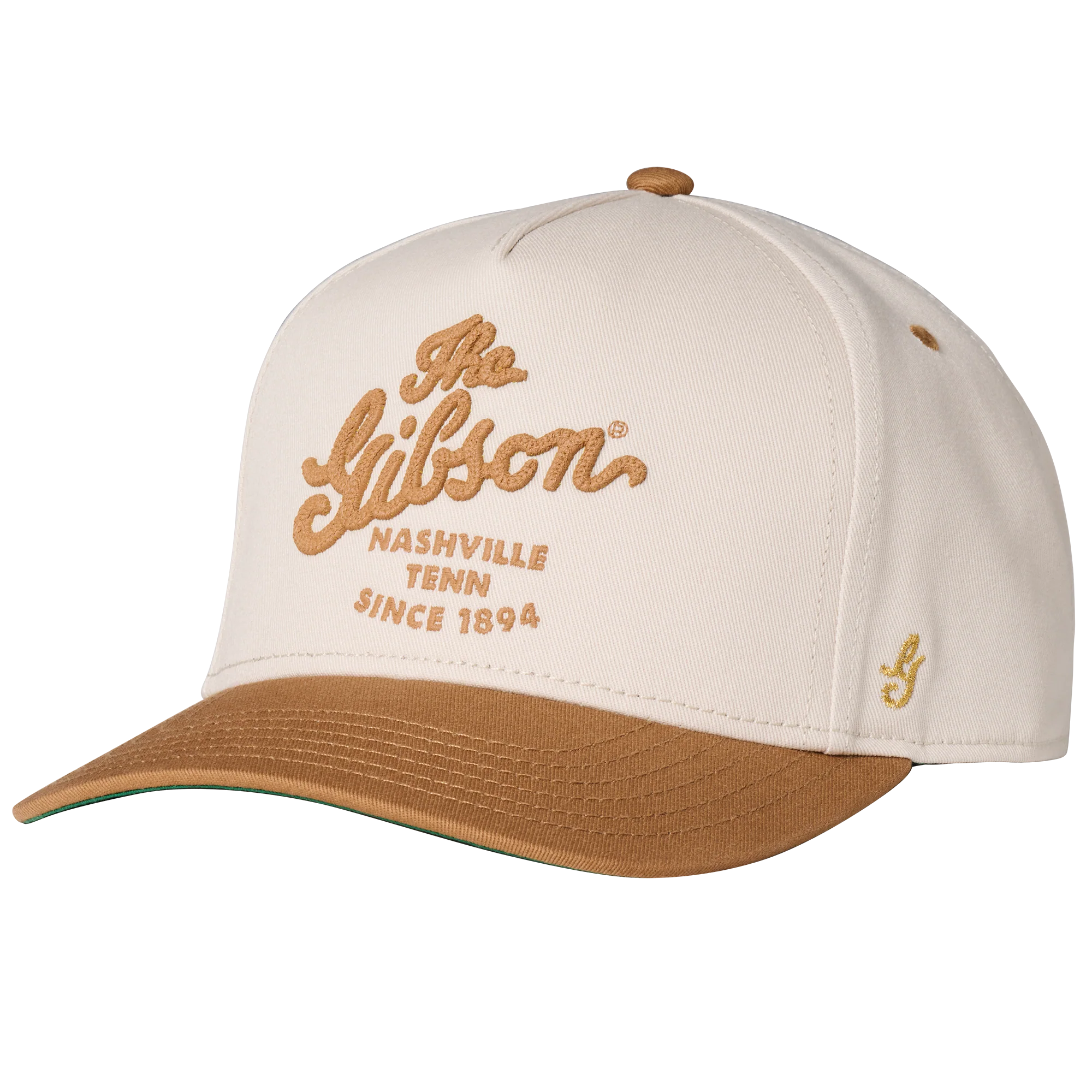 Gibson Script Logo Structured Snapback - Image 3