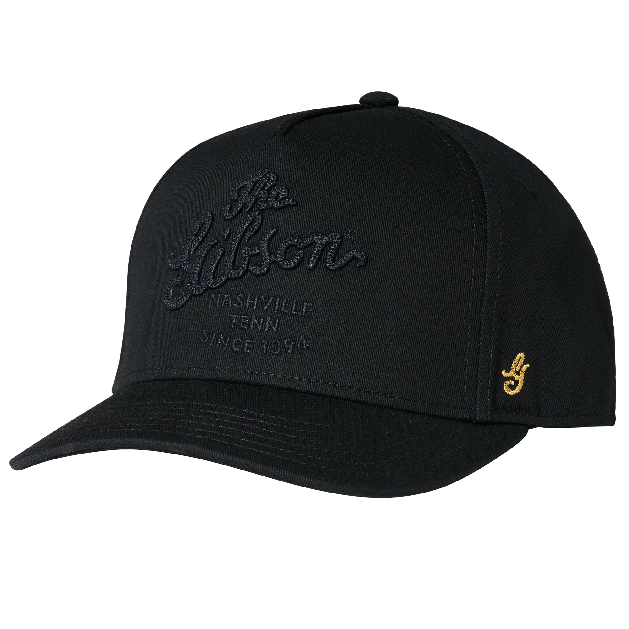 Gibson Script Logo Structured Snapback - Image 5