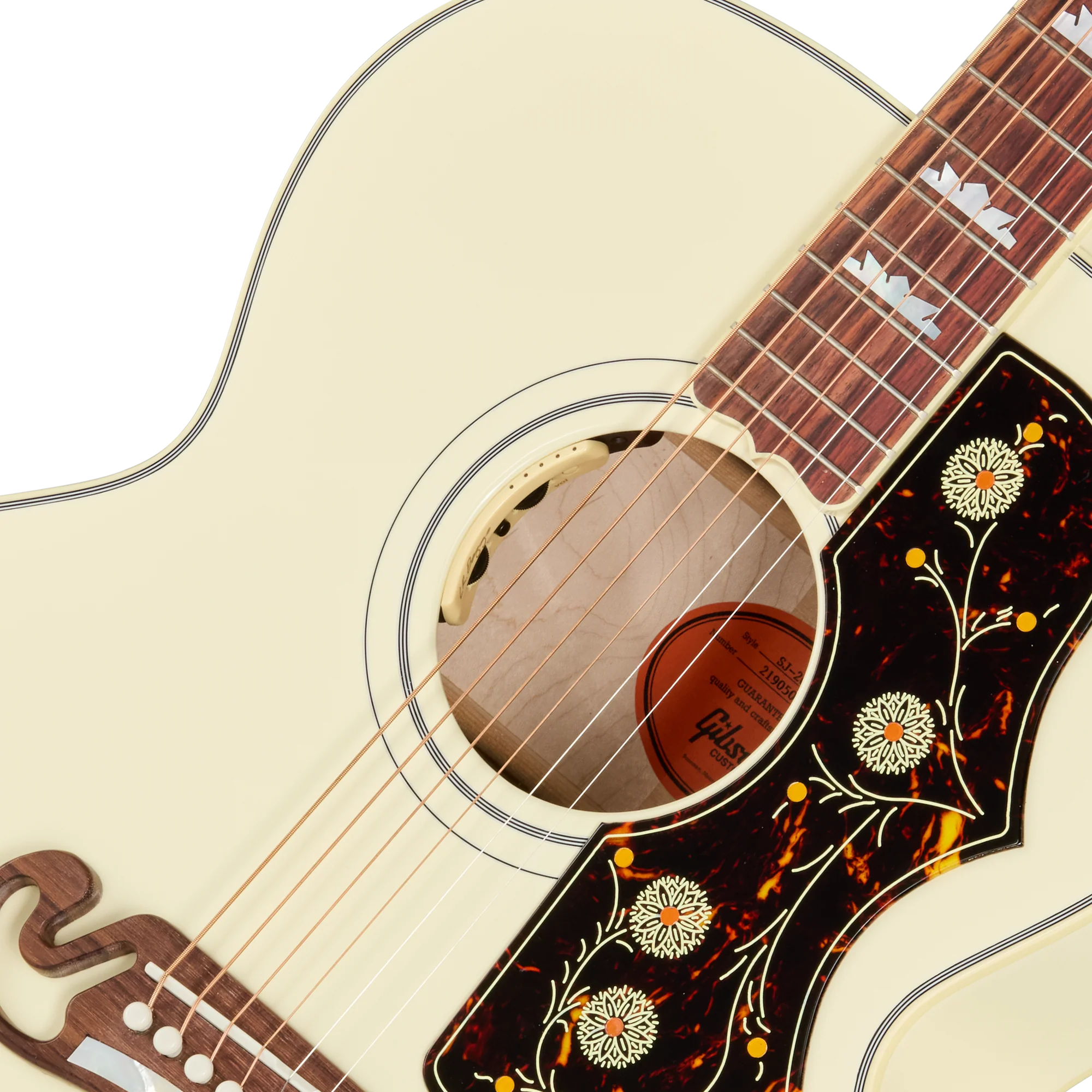 Gibson SJ-200 Standard, Classic White - Image 7