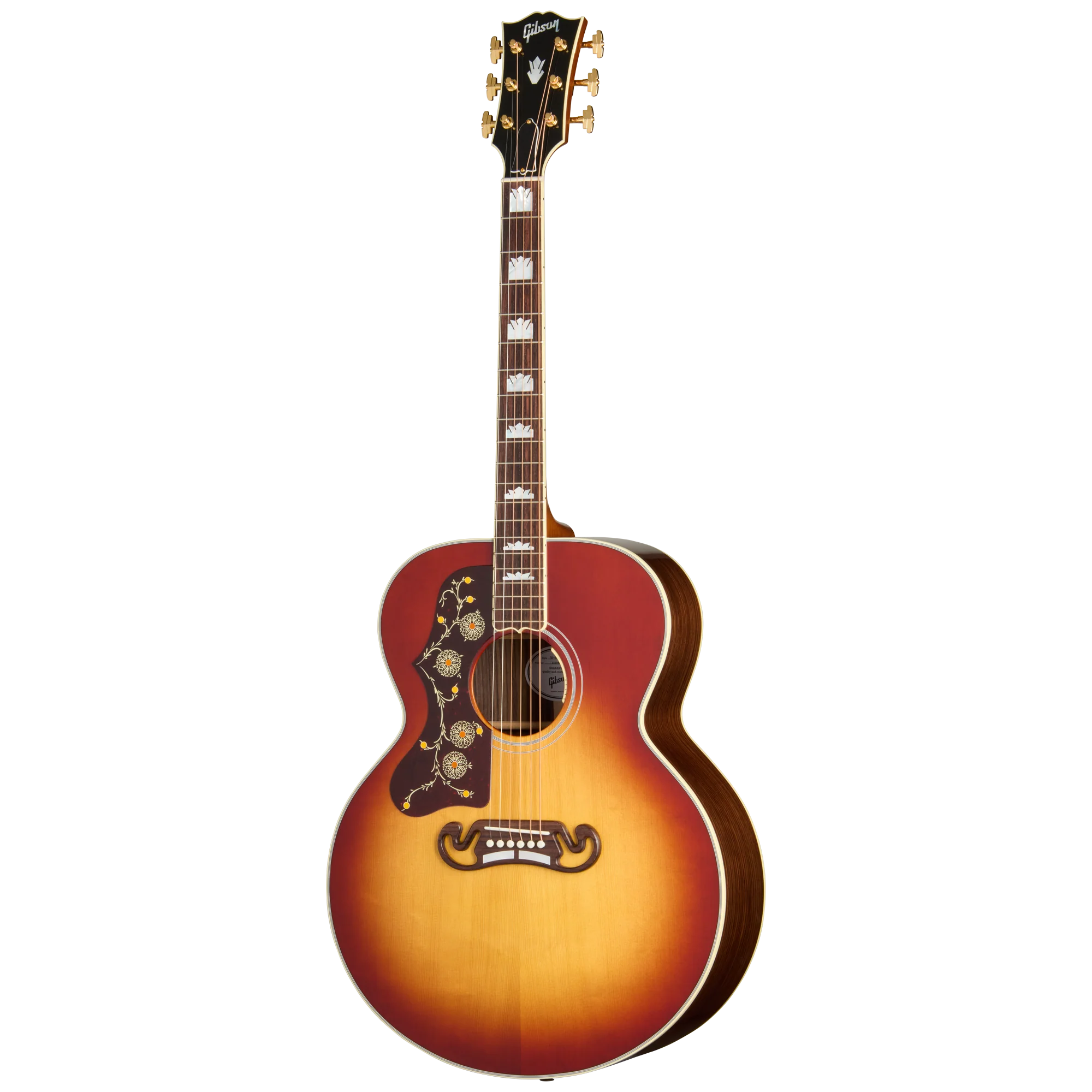 Gibson SJ-200 Standard Rosewood, Left-Handed, Rosewood Burst - Image 3