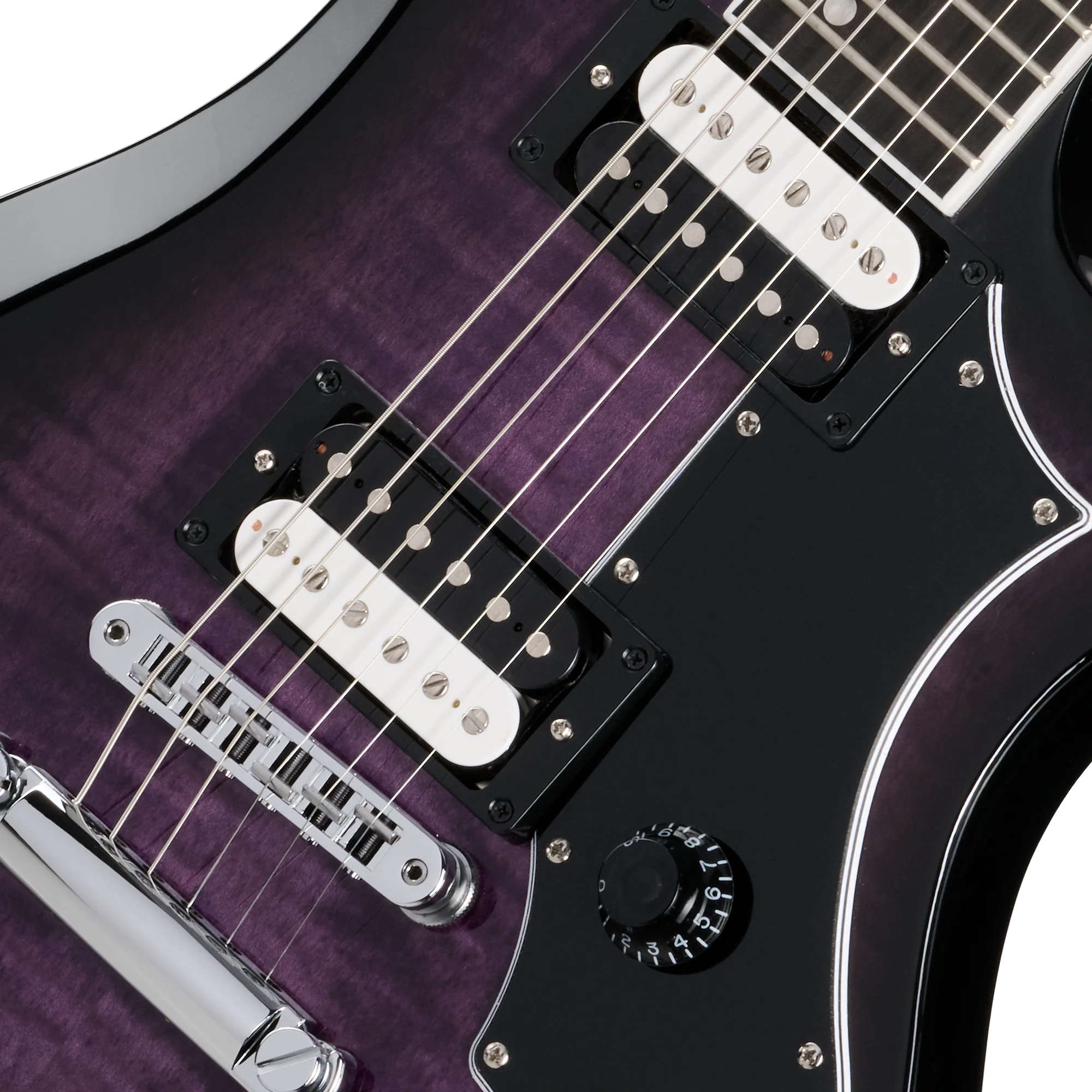 Gibson Victory Figured Top, Dark Purple Burst - Image 7