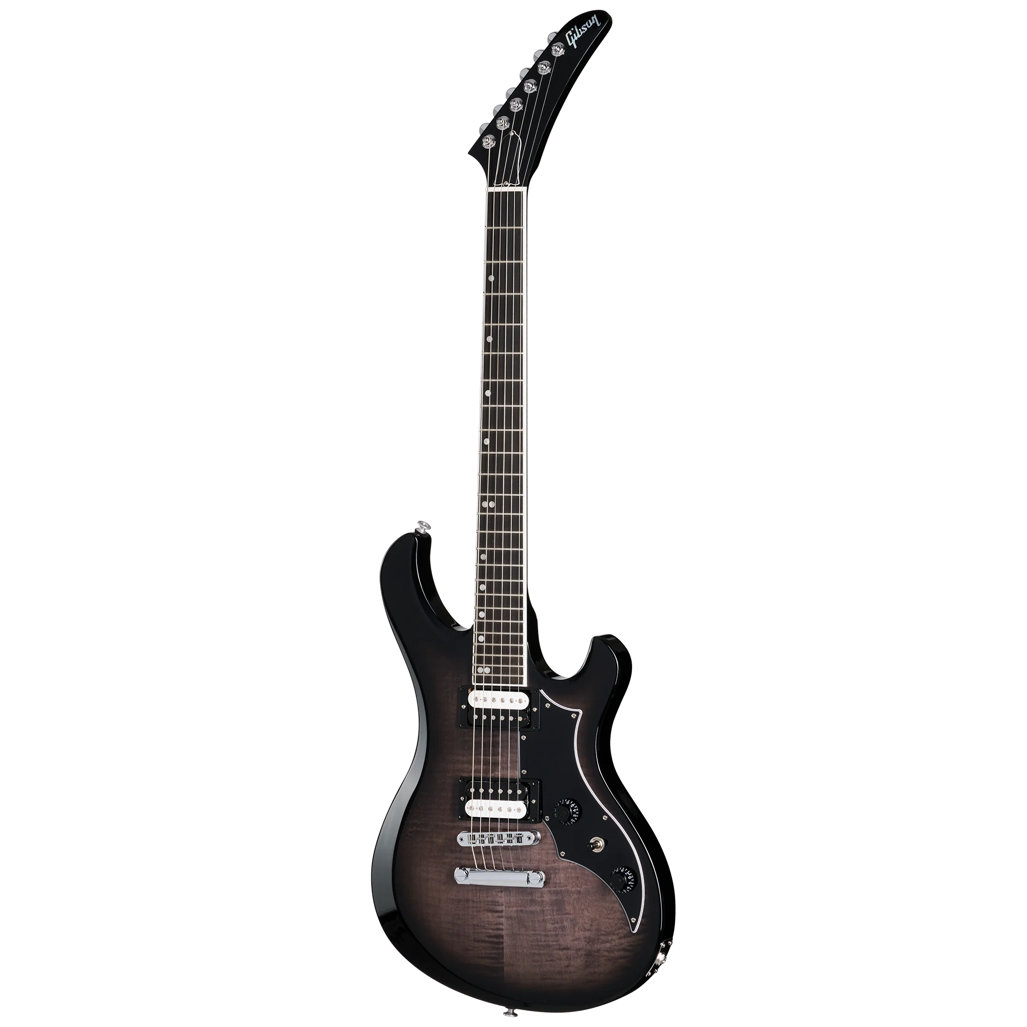 Gibson Victory Figured Top, Translucent Ebony Burst, Exclusive - Image 3