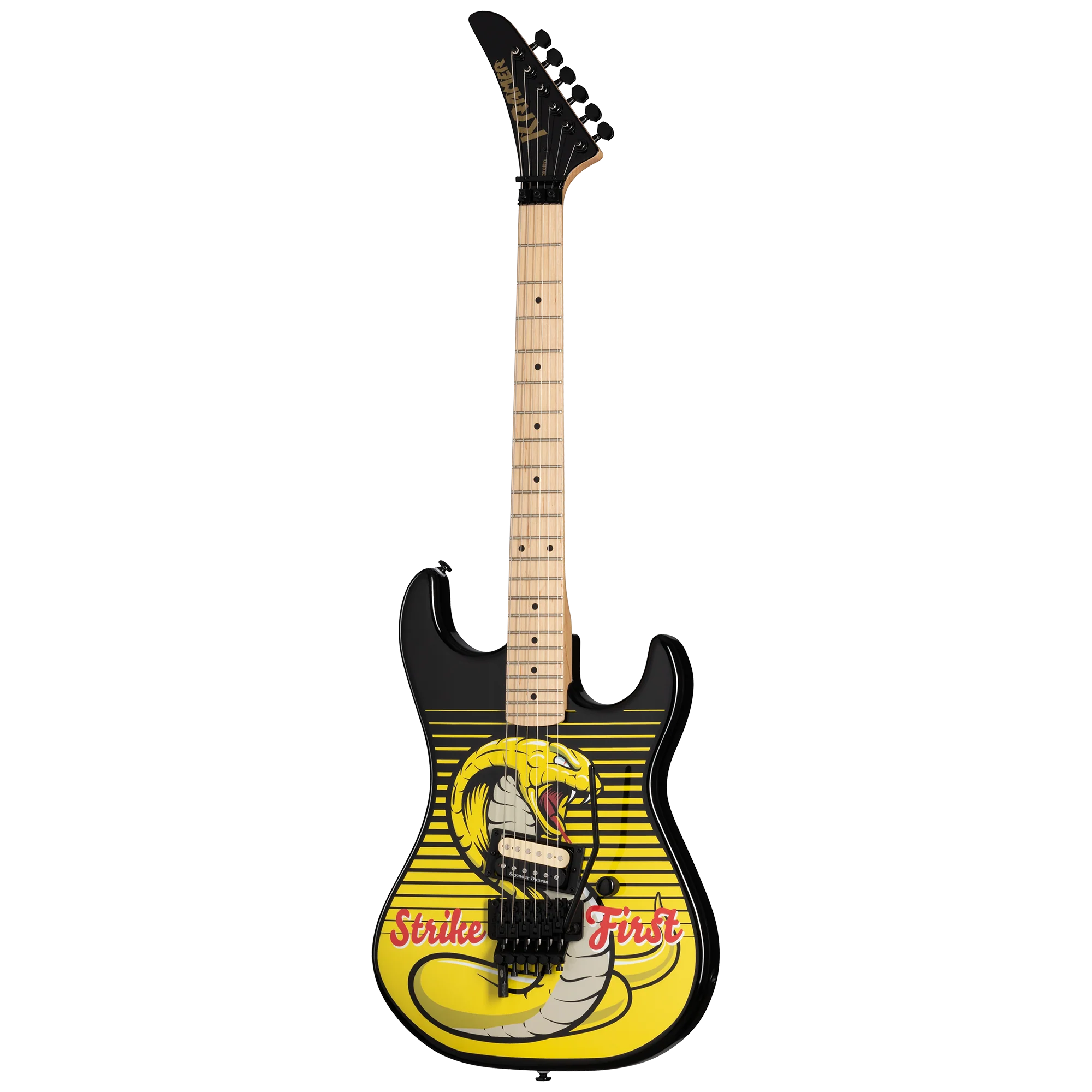 Kramer Baretta, Custom Graphics with EVH D-Tuna, Strike First, Exclusive - Image 3