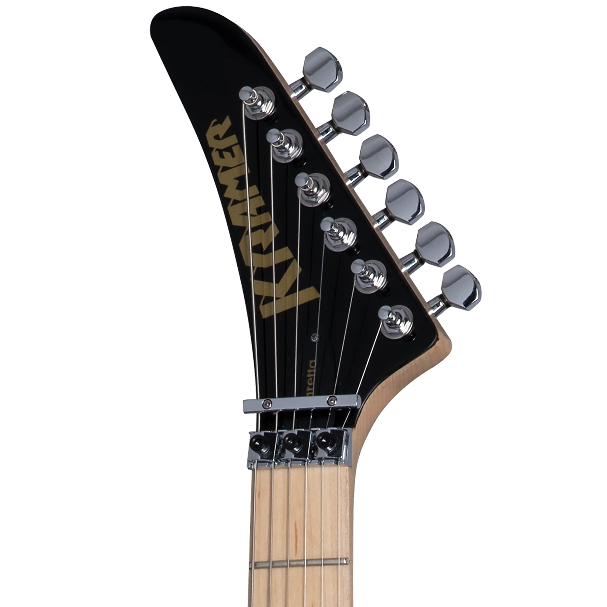 Kramer  Baretta, Custom Graphics, “White Lotus” (EVH® D-Tuna; Incl. Premium Soft Case), White Lotus Candy Blue - Image 5