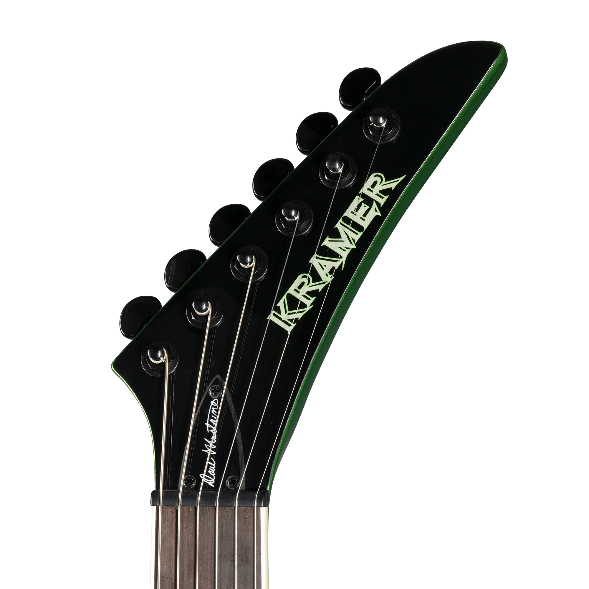 Kramer Dave Mustaine Vanguard Rust in Peace, Alien Tech Green - Image 5