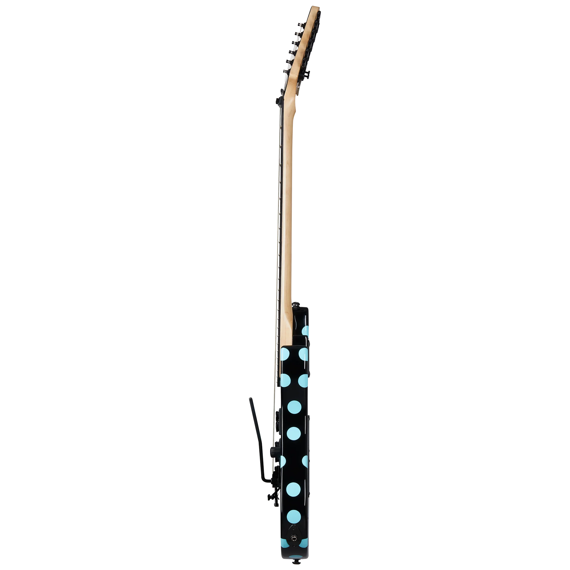 Kramer NightSwan, Black with Blue Polka Dot - Image 7