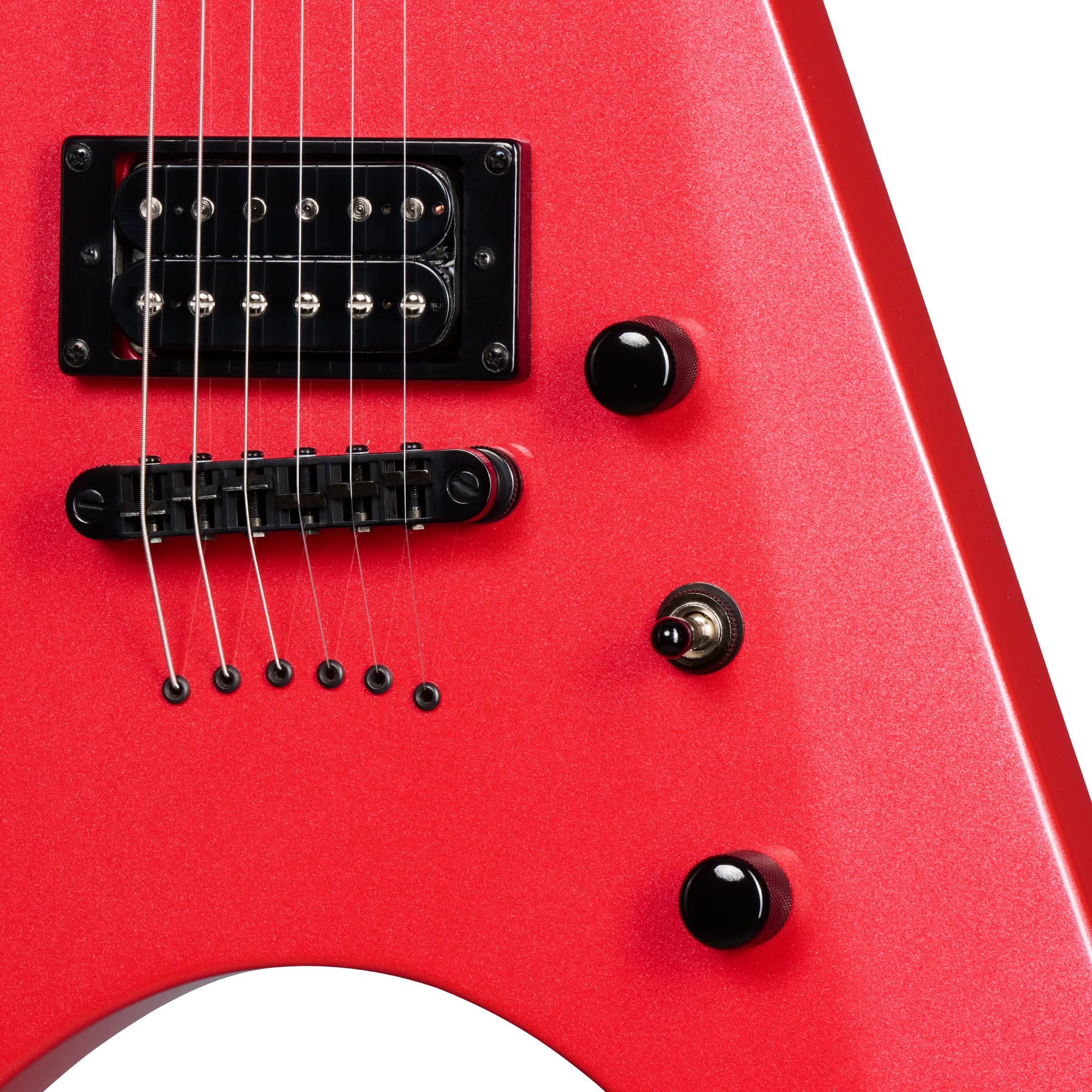 Kramer Nite-V, Crimson Metallic - Image 7