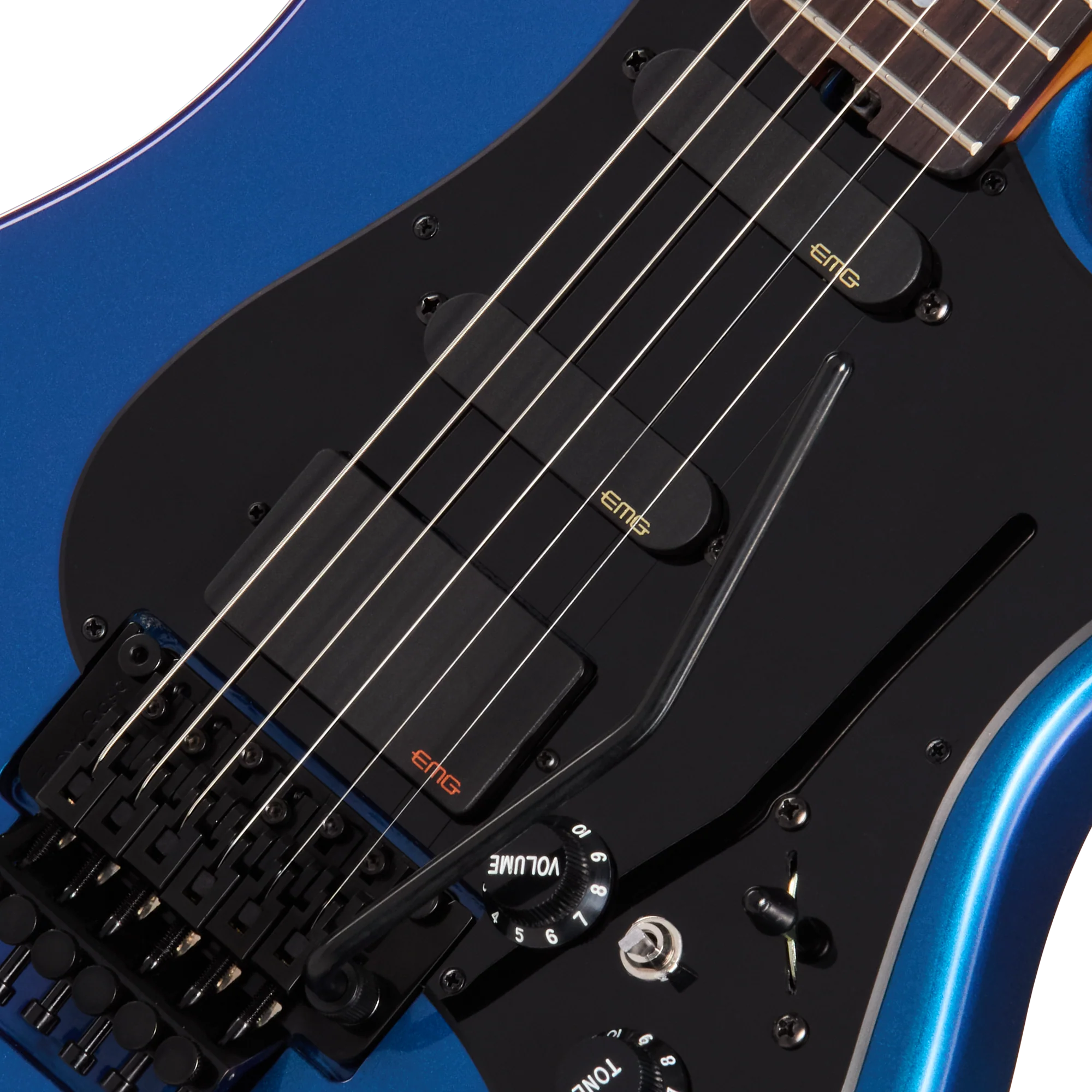 Kramer Pacer Deluxe 87 EMG, Flip Flop Blue, Exclusive - Image 7