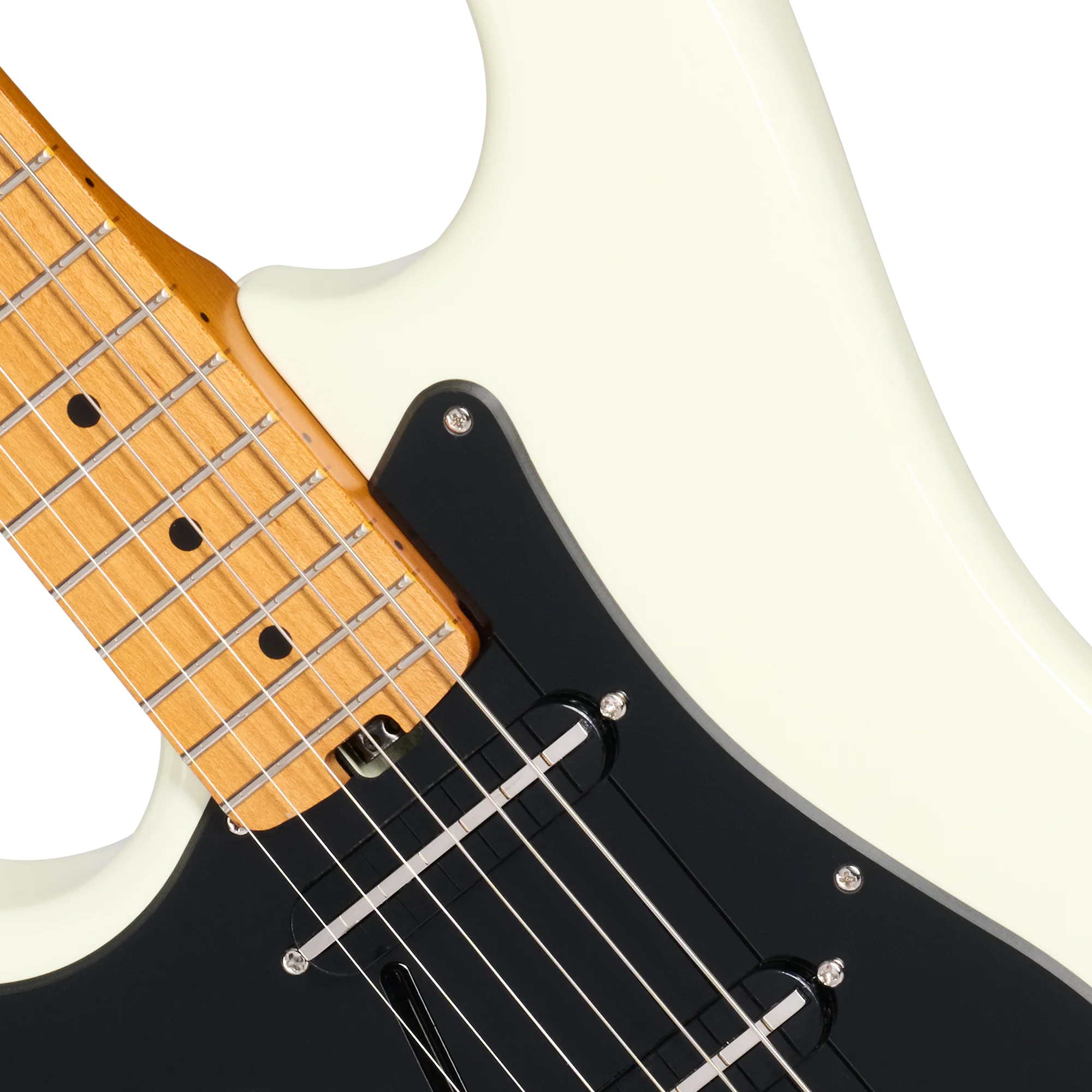 Kramer Pacer Deluxe, Classic White, Left-Handed - Image 7