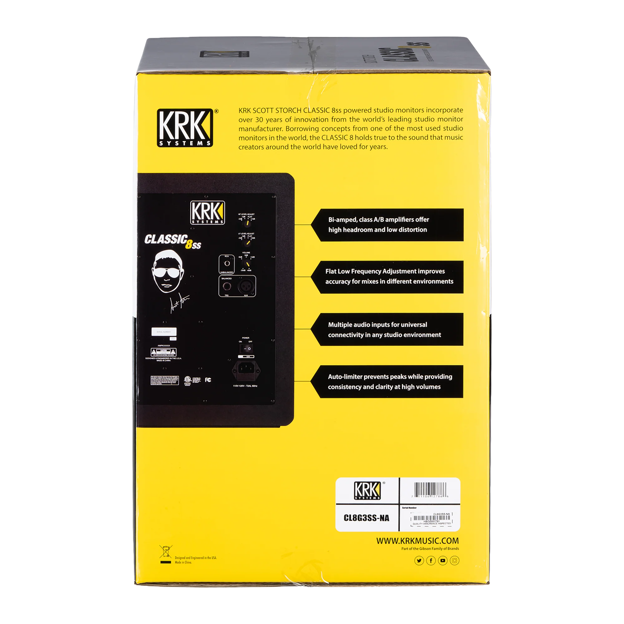 KRK Scott Storch Classic 8 Studio Monitor EU - Image 7