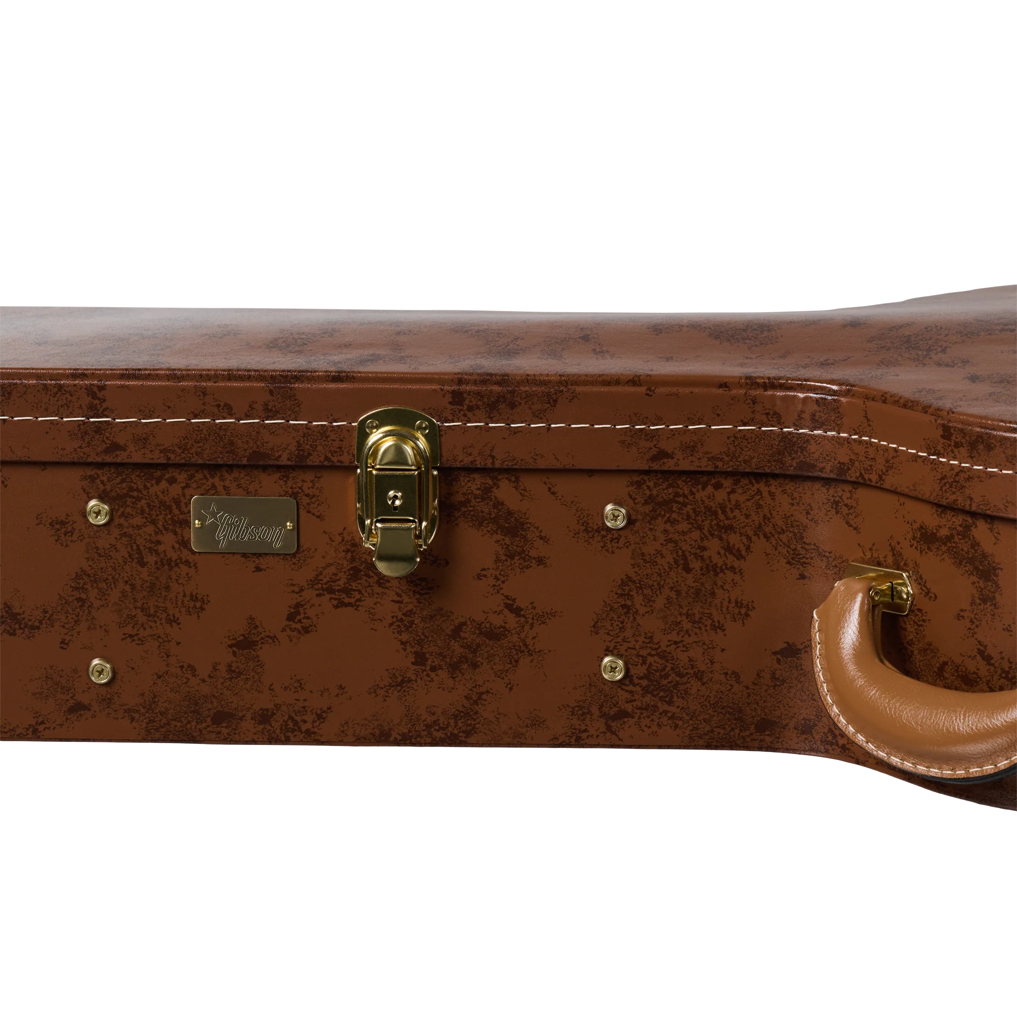 Lifton Historic 50s Hardshell Case, J-45, Brown/Pink - Image 5