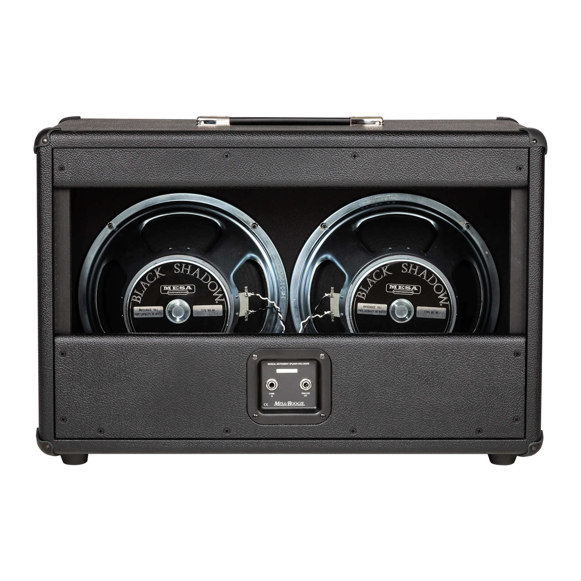 Mesa/Boogie 2x12 Boogie Open Back Cabinet, Black Bronco - Image 2