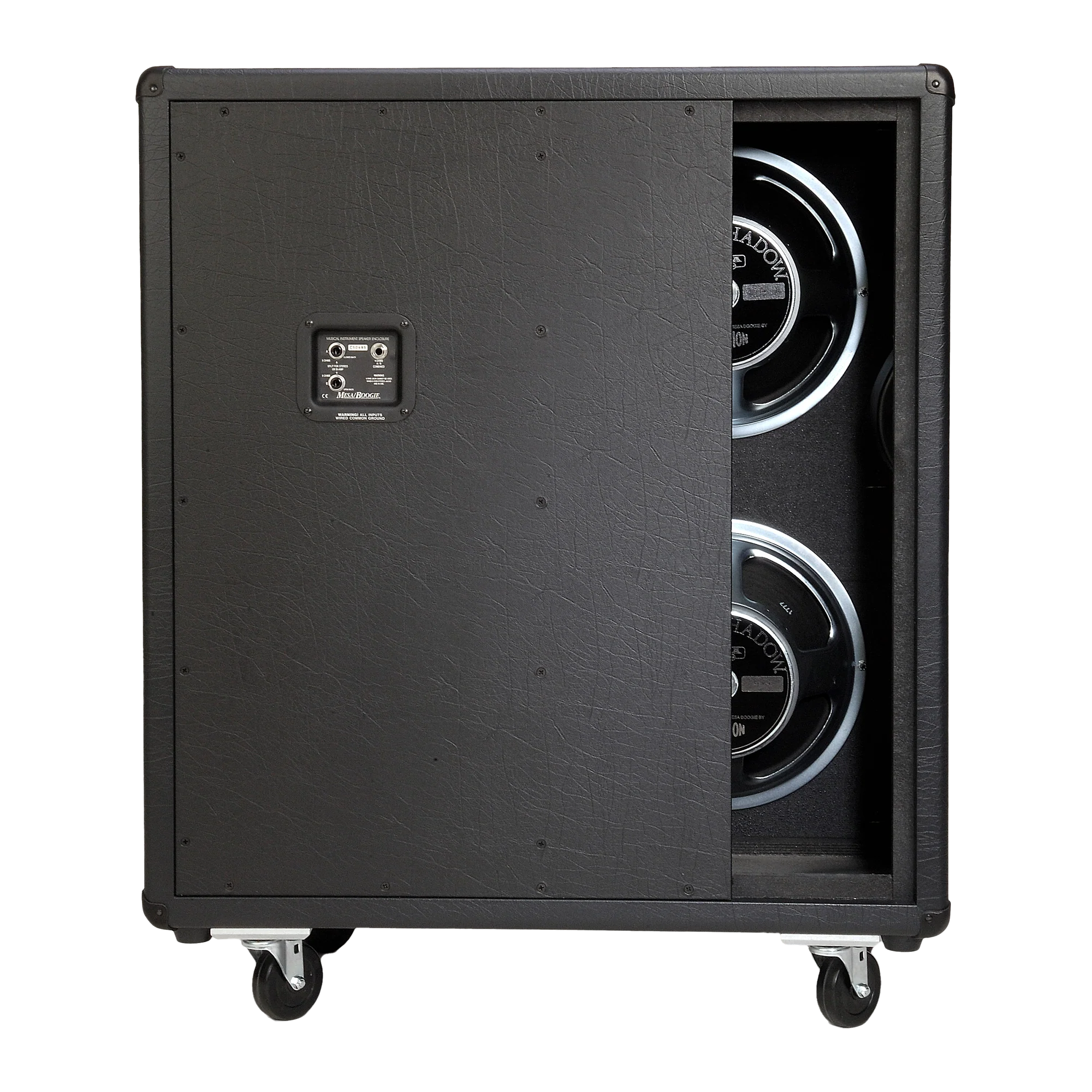 Mesa/Boogie 4x12 Road King Rectifier Straight Cabinet, Black Taurus - Image 2